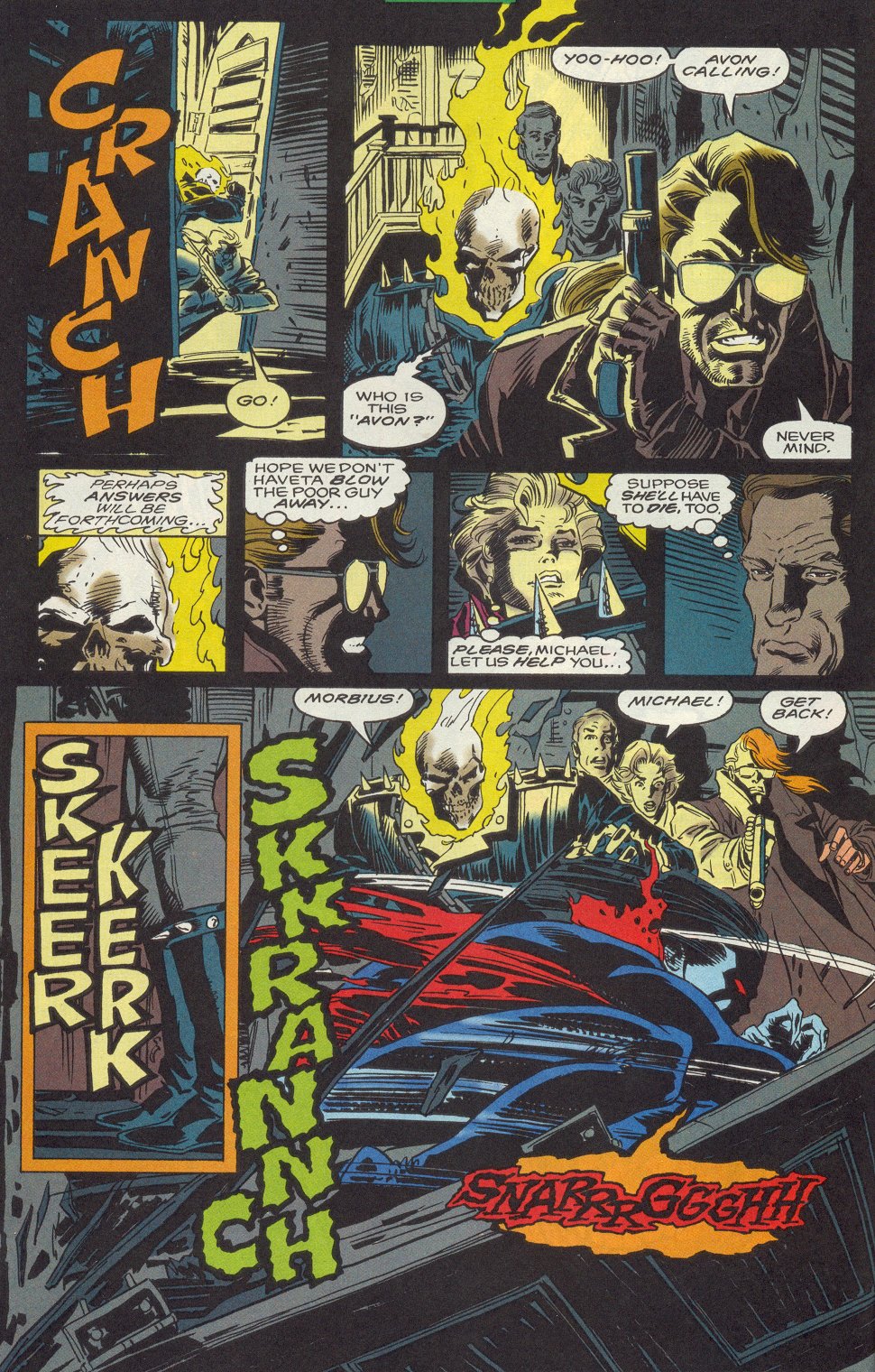 Read online Morbius: The Living Vampire (1992) comic -  Issue #1 - 16