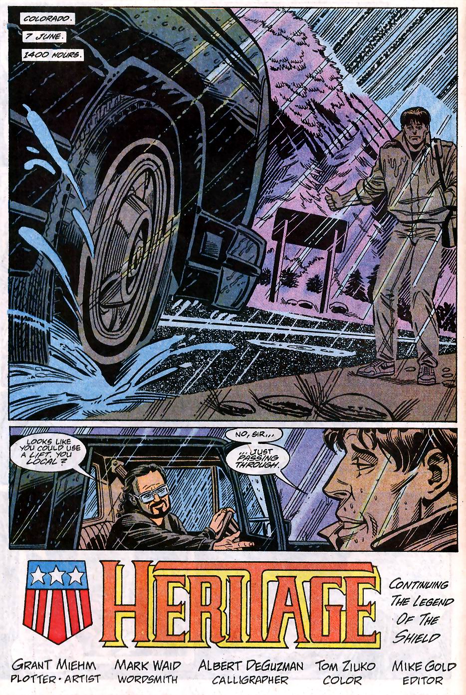 Read online Legend of the Shield comic -  Issue #5 - 5