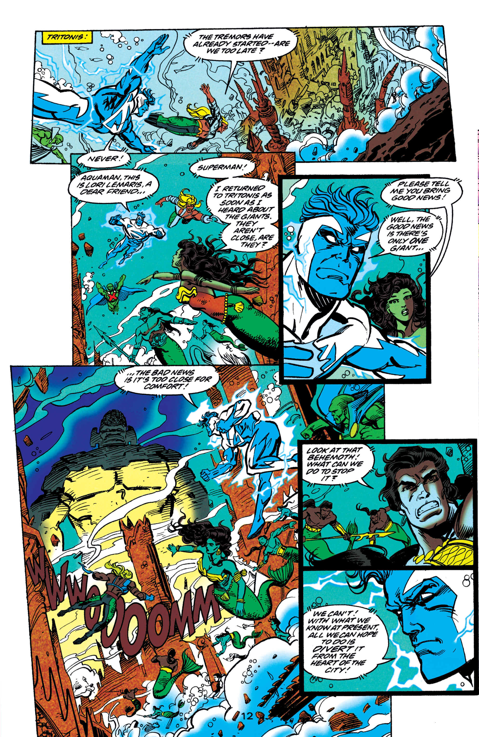 Read online Adventures of Superman (1987) comic -  Issue #557 - 12