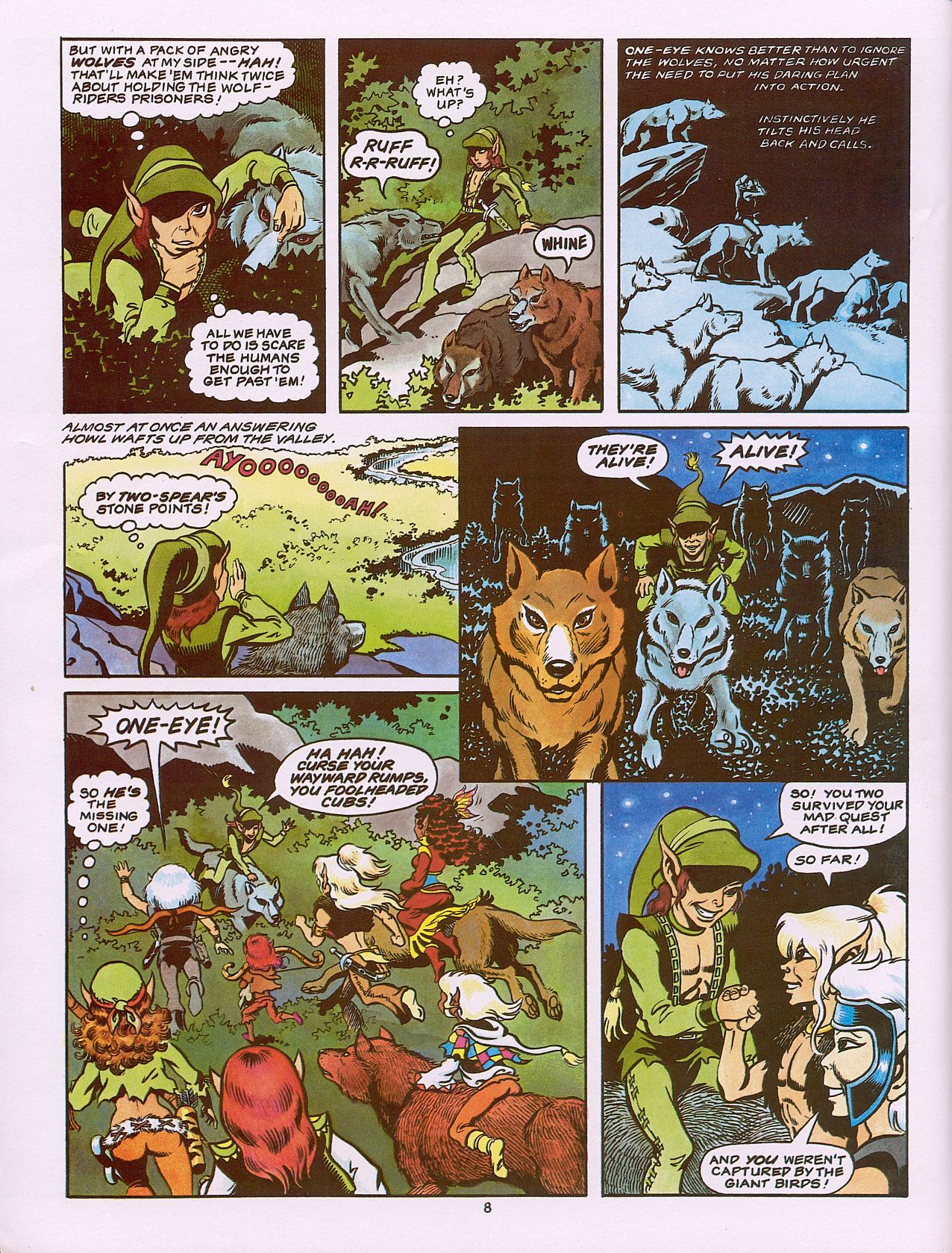 Read online ElfQuest (Starblaze Edition) comic -  Issue # TPB 3 - 16