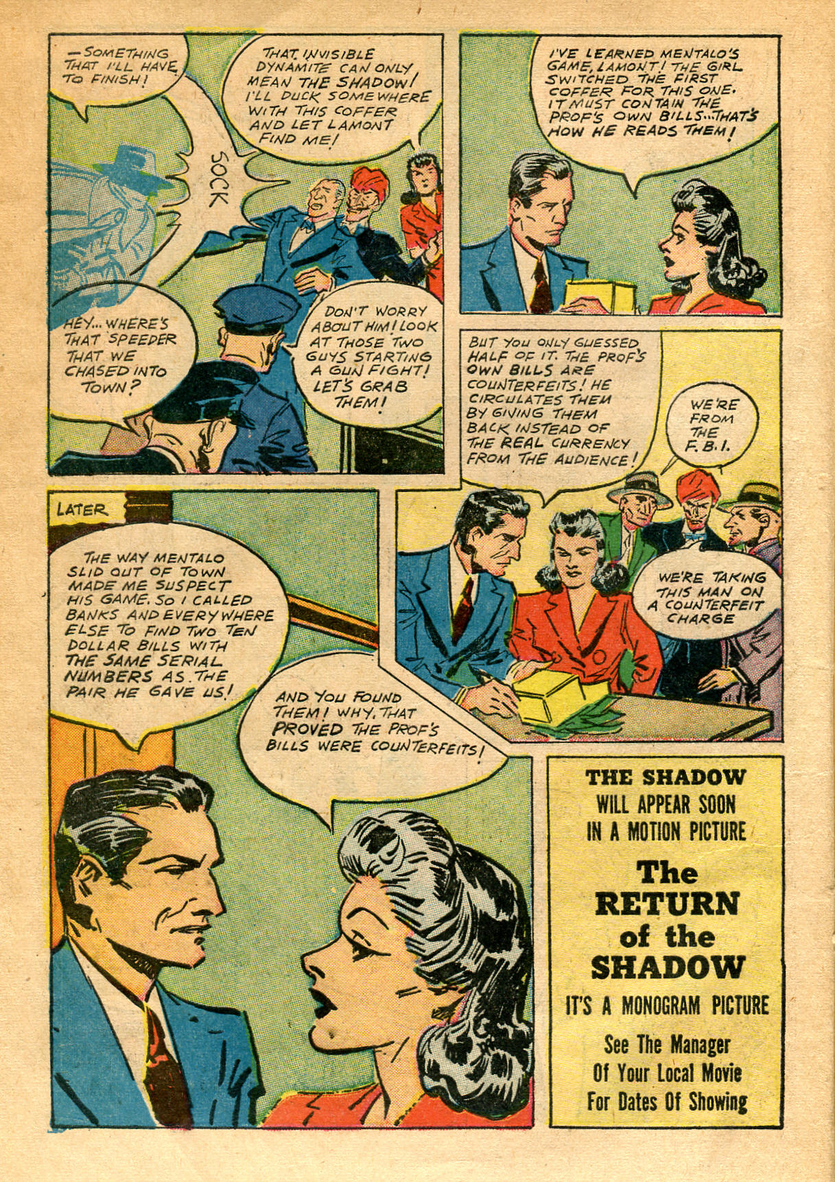 Read online Shadow Comics comic -  Issue #62 - 11