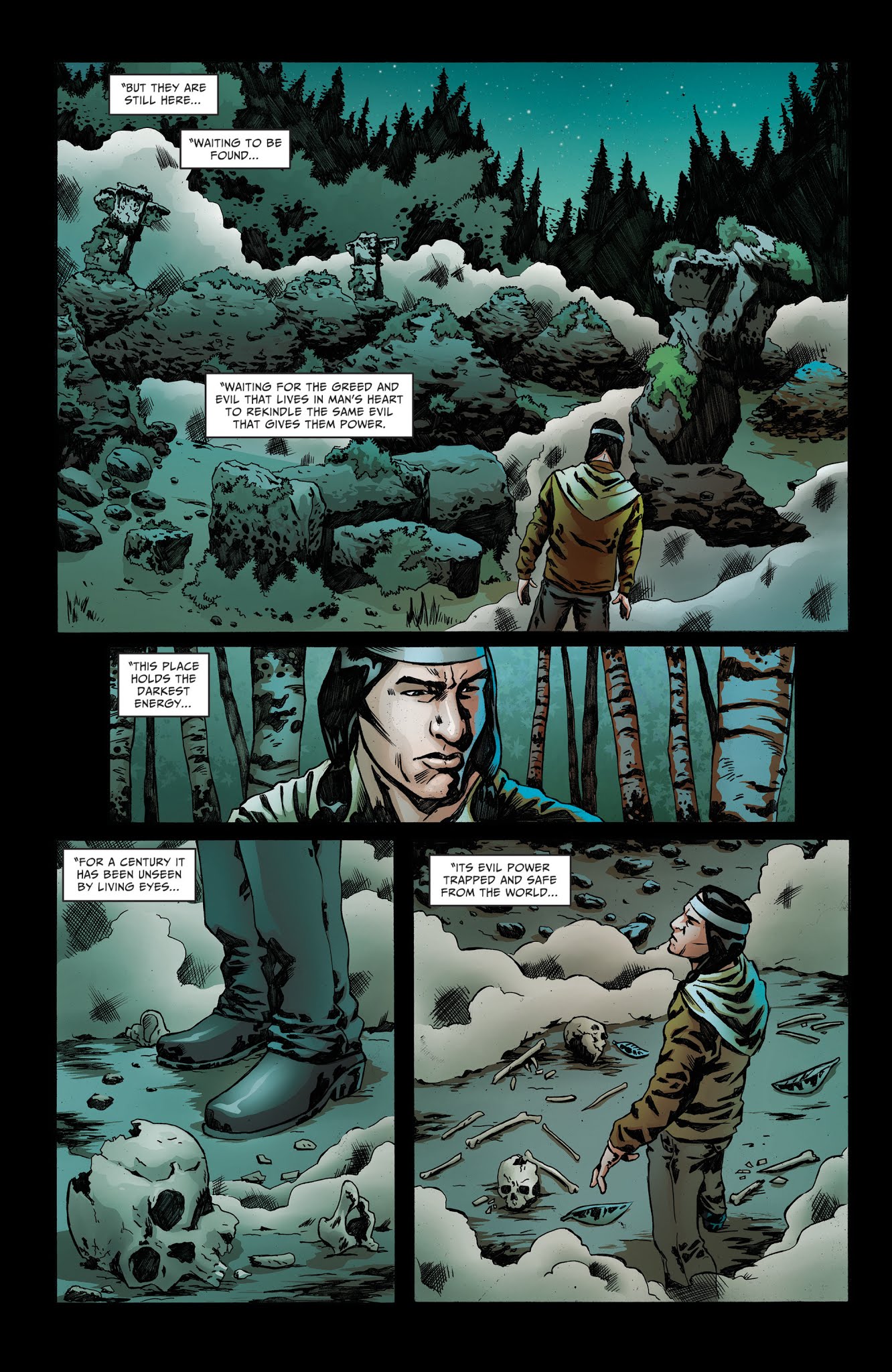 Read online The Monster Hunters' Survival Guide Case Files: Wendigo comic -  Issue # Full - 23
