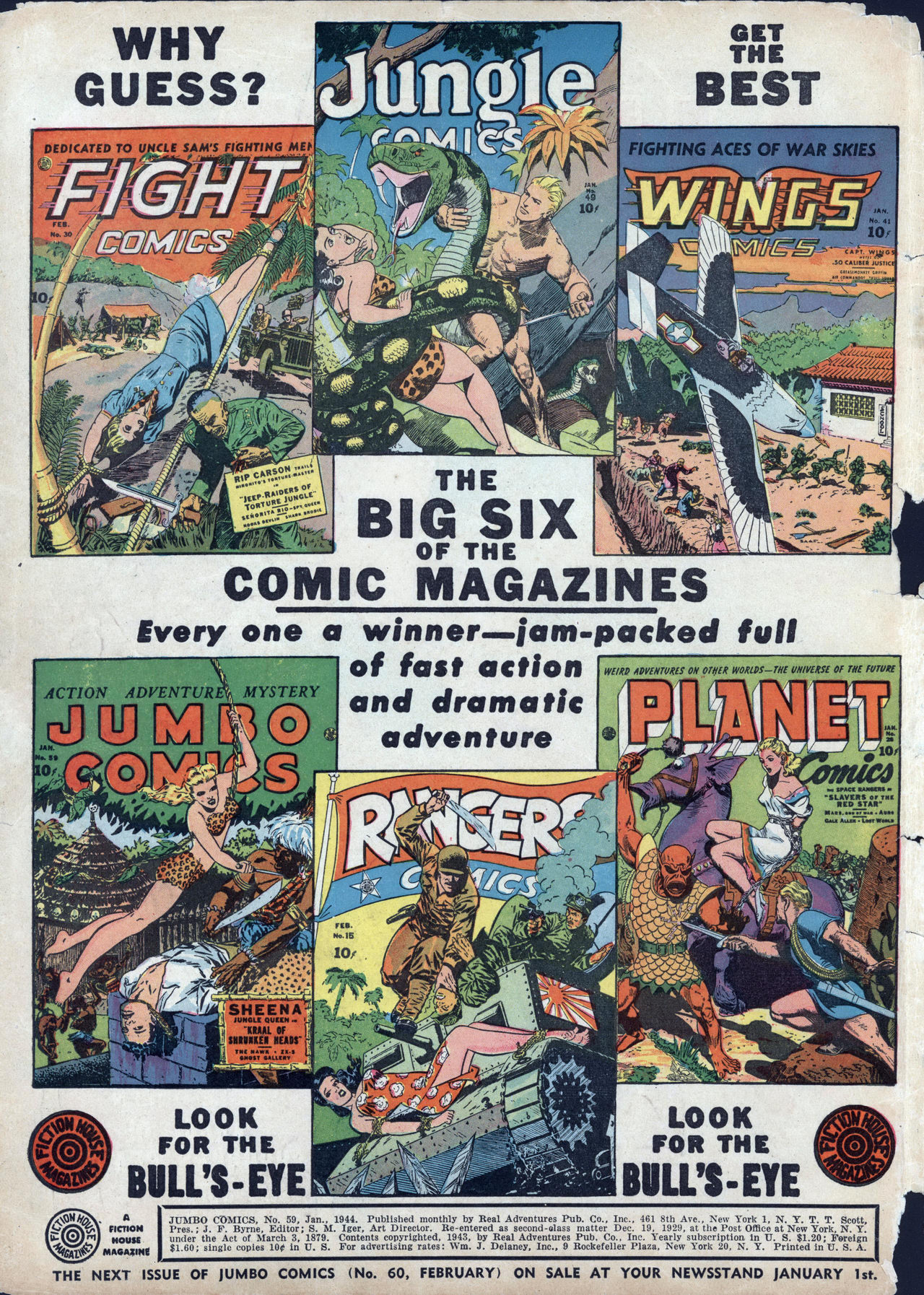 Read online Jumbo Comics comic -  Issue #59 - 2