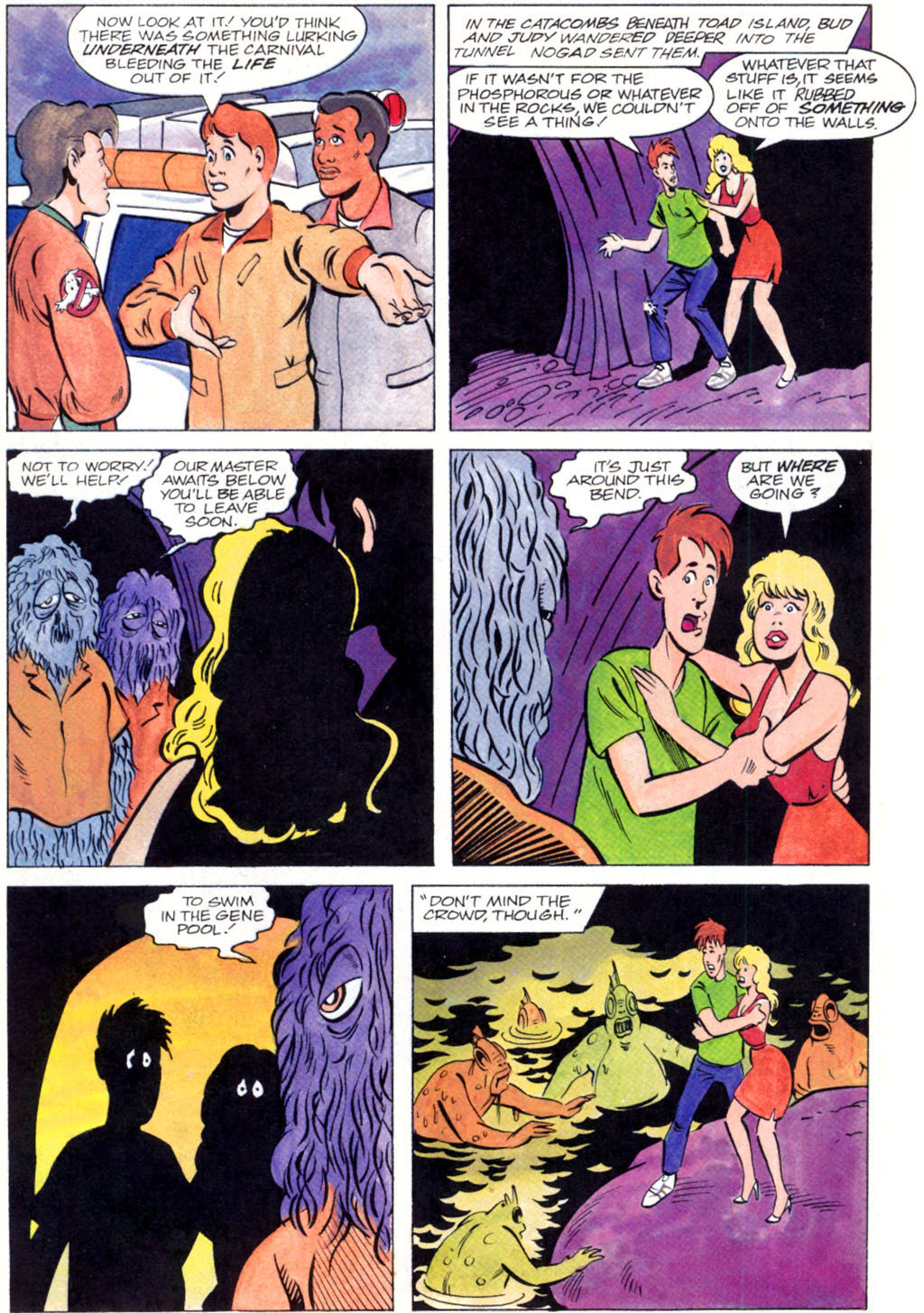 Read online Real Ghostbusters comic -  Issue #8 - 12