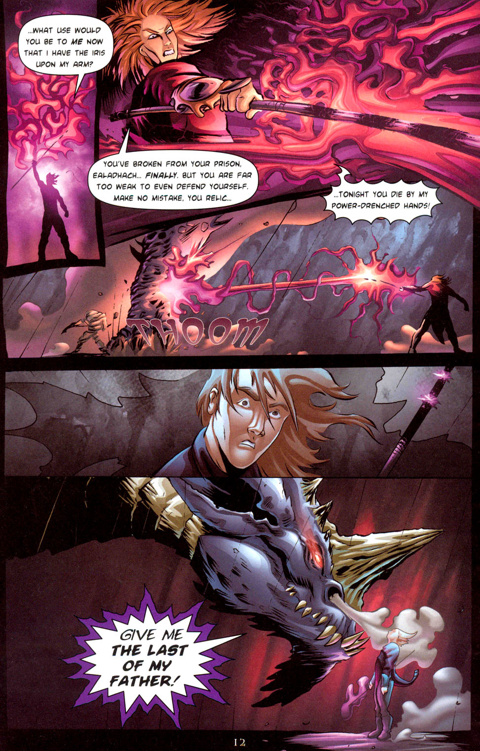 Read online Dungeons And Dragons: In The Shadow Of Dragons comic -  Issue #8 - 13