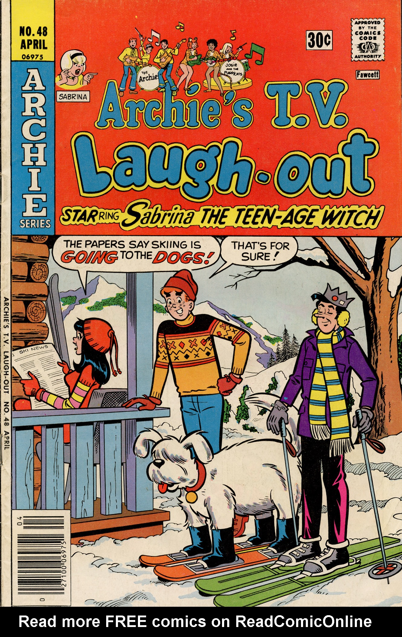 Read online Archie's TV Laugh-Out comic -  Issue #48 - 1