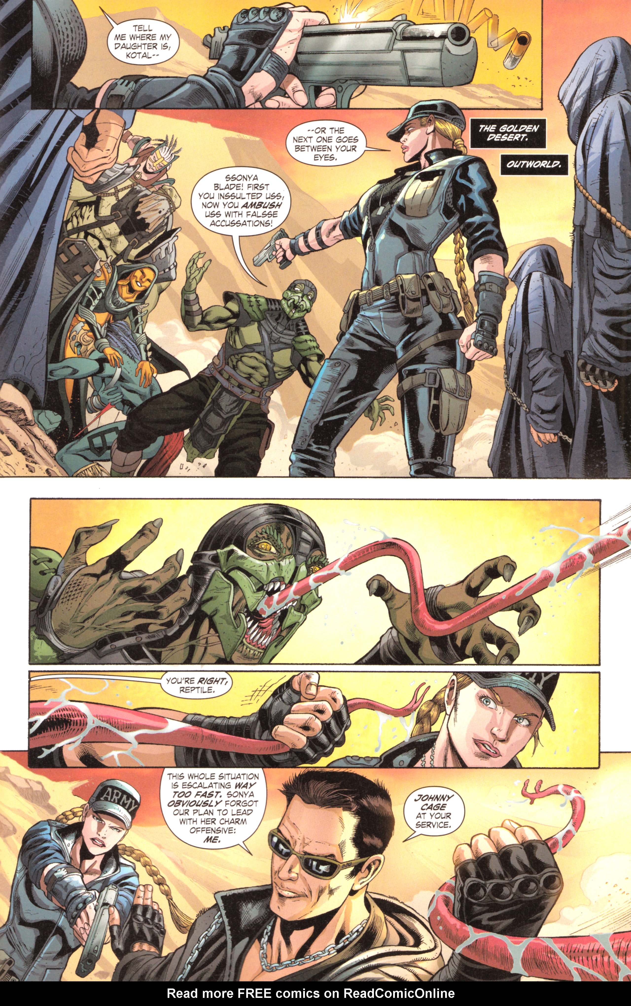 Read online Mortal Kombat X [II] comic -  Issue #3 - 27