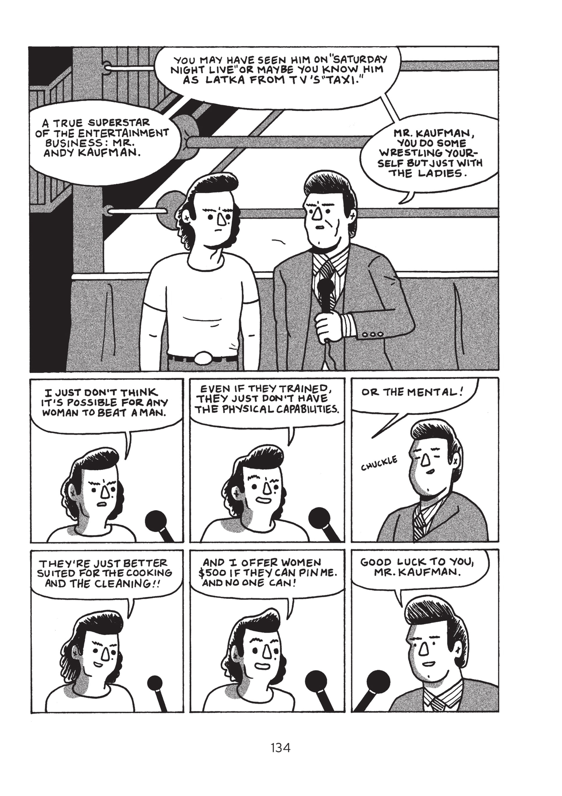 Read online Is This Guy For Real?: The Unbelievable Andy Kaufman comic -  Issue # TPB (Part 2) - 40