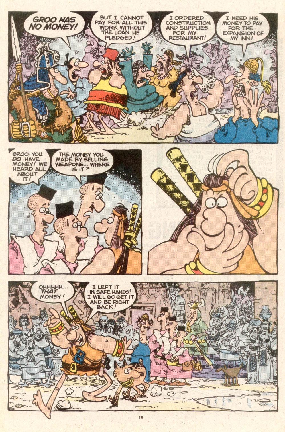 Read online Sergio Aragonés Groo the Wanderer comic -  Issue #32 - 19