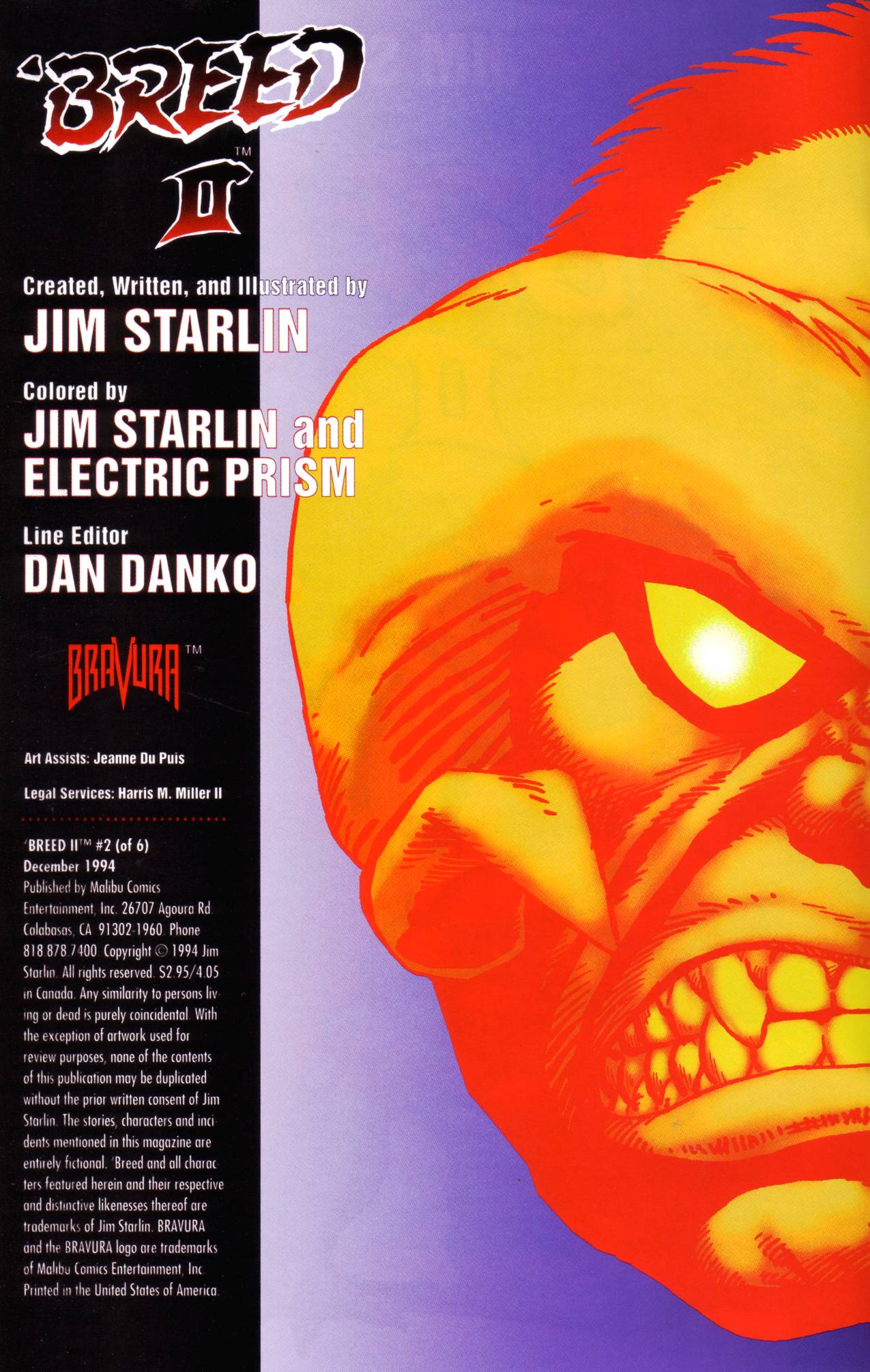 Read online 'Breed II: Book of Revelations comic -  Issue #2 - 2