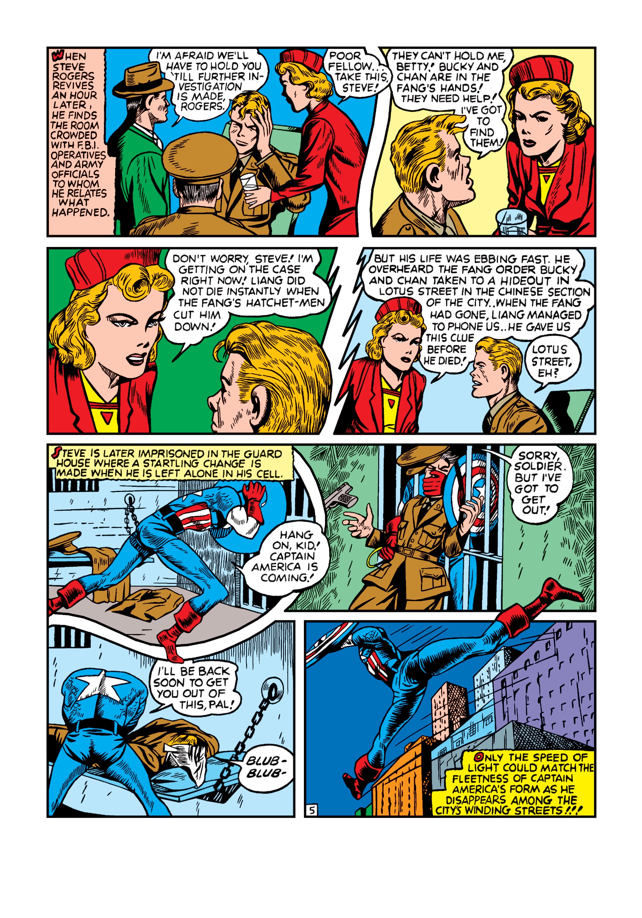 Read online Marvel Masterworks: Golden Age Captain America comic -  Issue # TPB 2 (Part 1) - 95