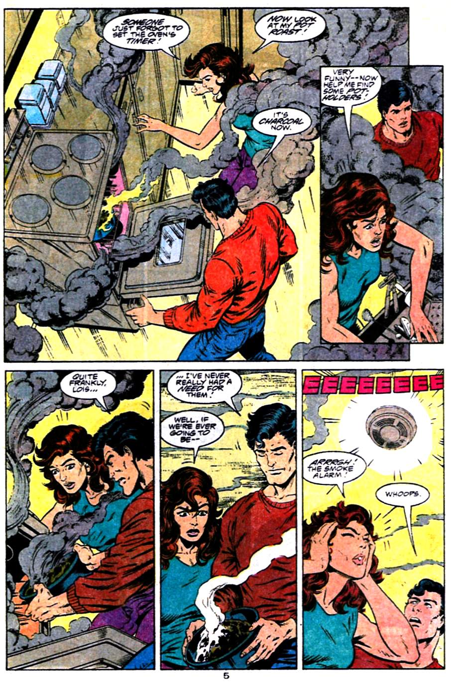 Read online Adventures of Superman (1987) comic -  Issue #484 - 6