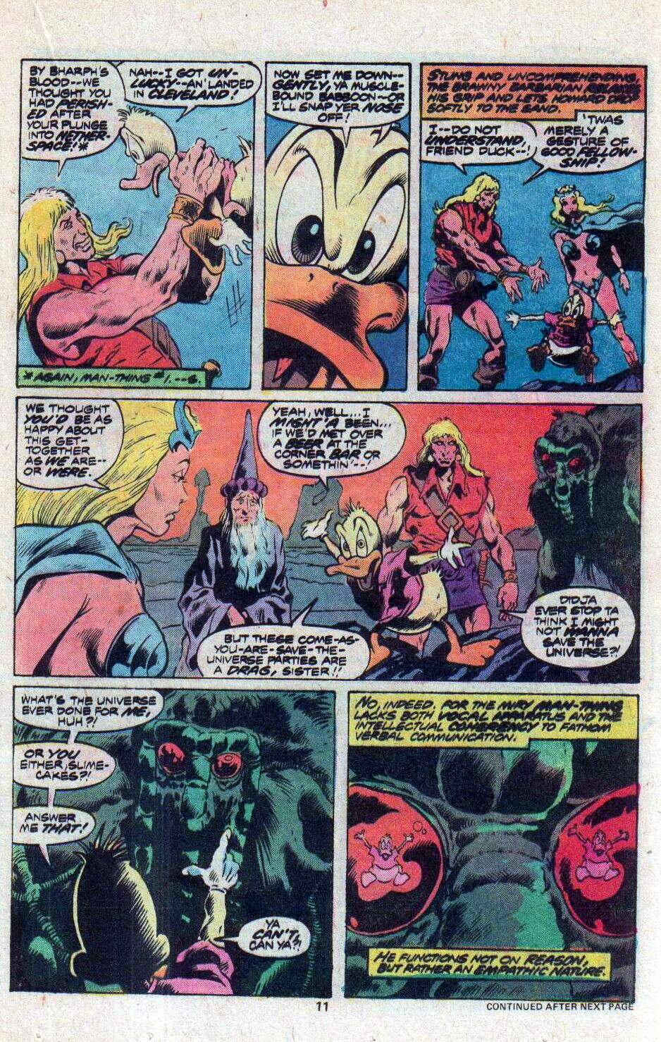 Read online Howard the Duck (1976) comic -  Issue #22 - 8