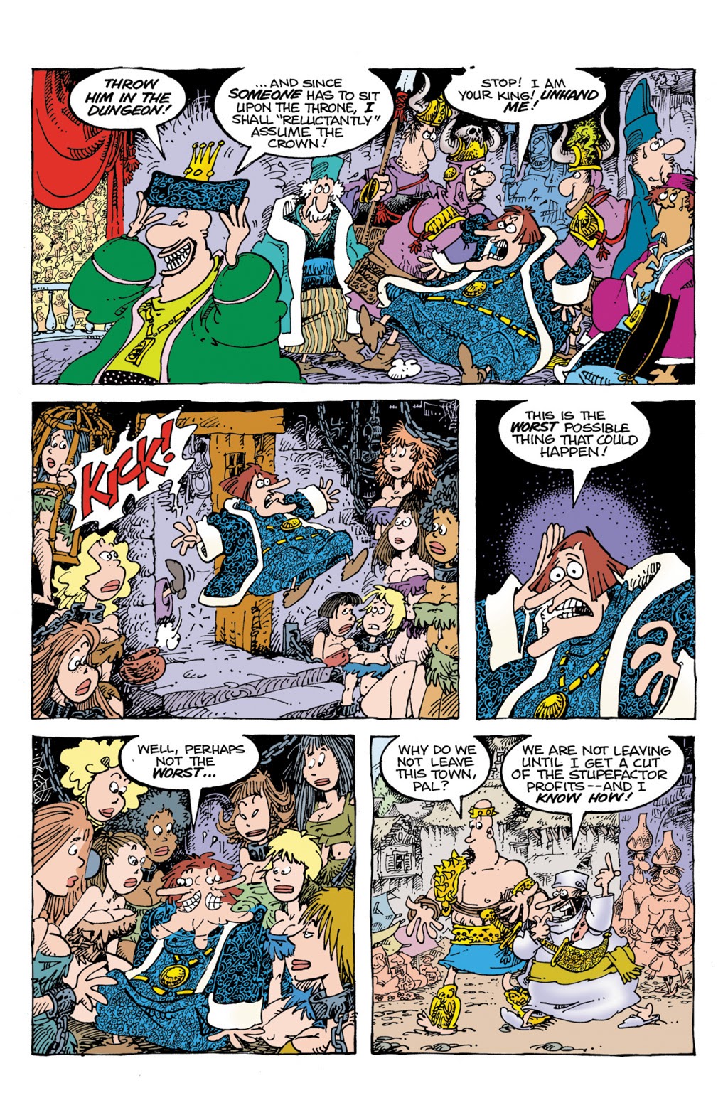 Read online Sergio Aragonés' Groo: The Most Intelligent Man In The World comic -  Issue # TPB - 90