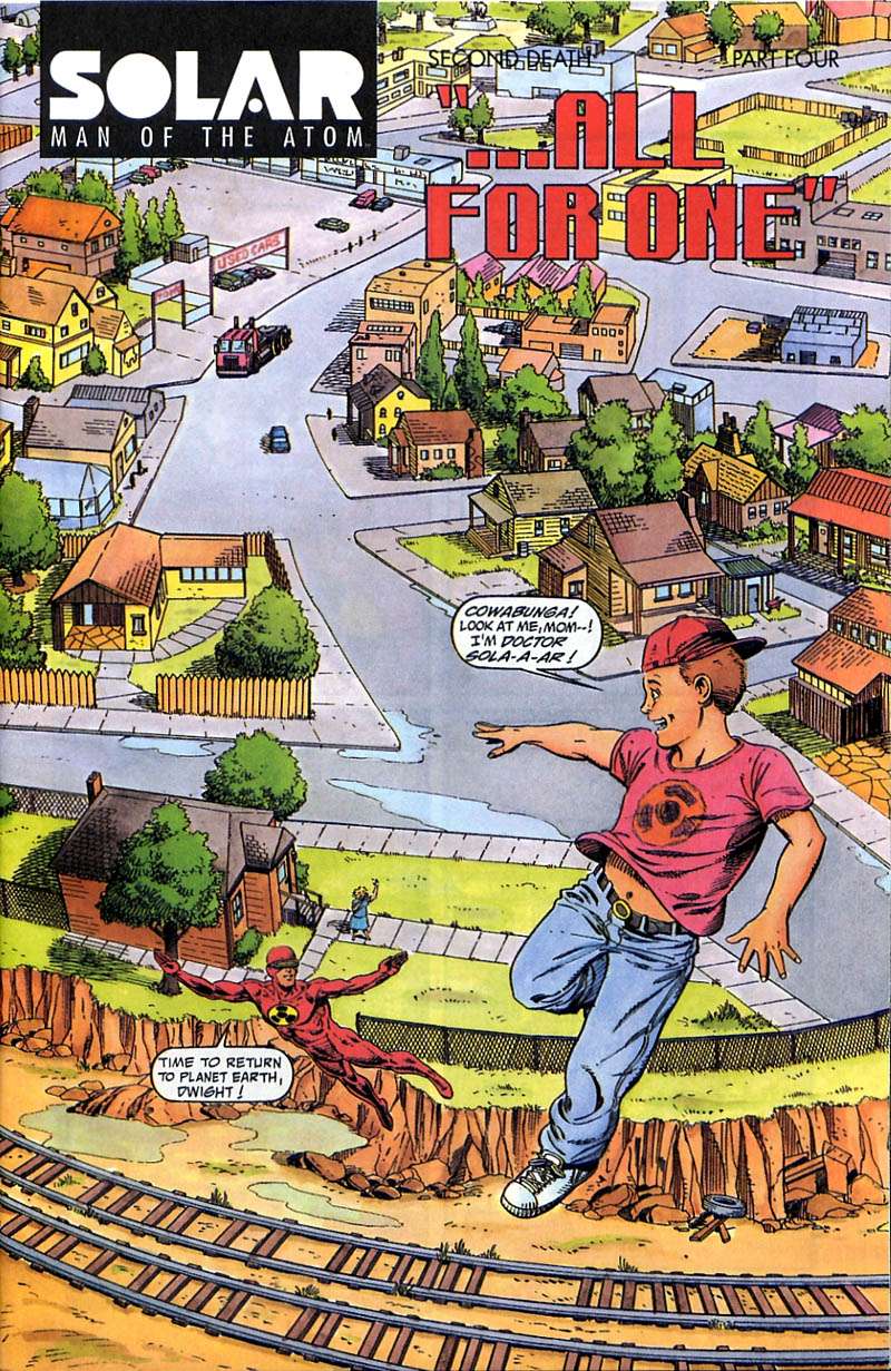 Read online Solar, Man of the Atom comic -  Issue #4 - 2