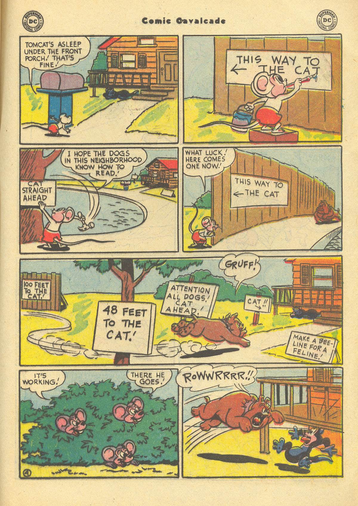 Read online Comic Cavalcade comic -  Issue #52 - 65