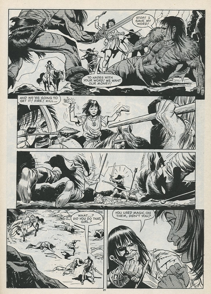 The Savage Sword Of Conan issue 188 - Page 23