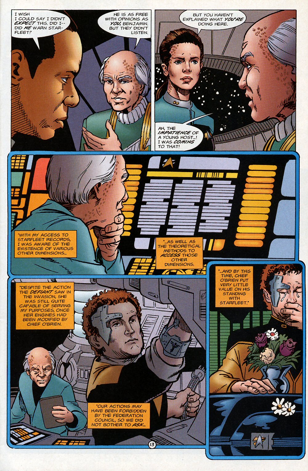 Read online Star Trek: Deep Space Nine (1993) comic -  Issue # _Annual 1 - 13