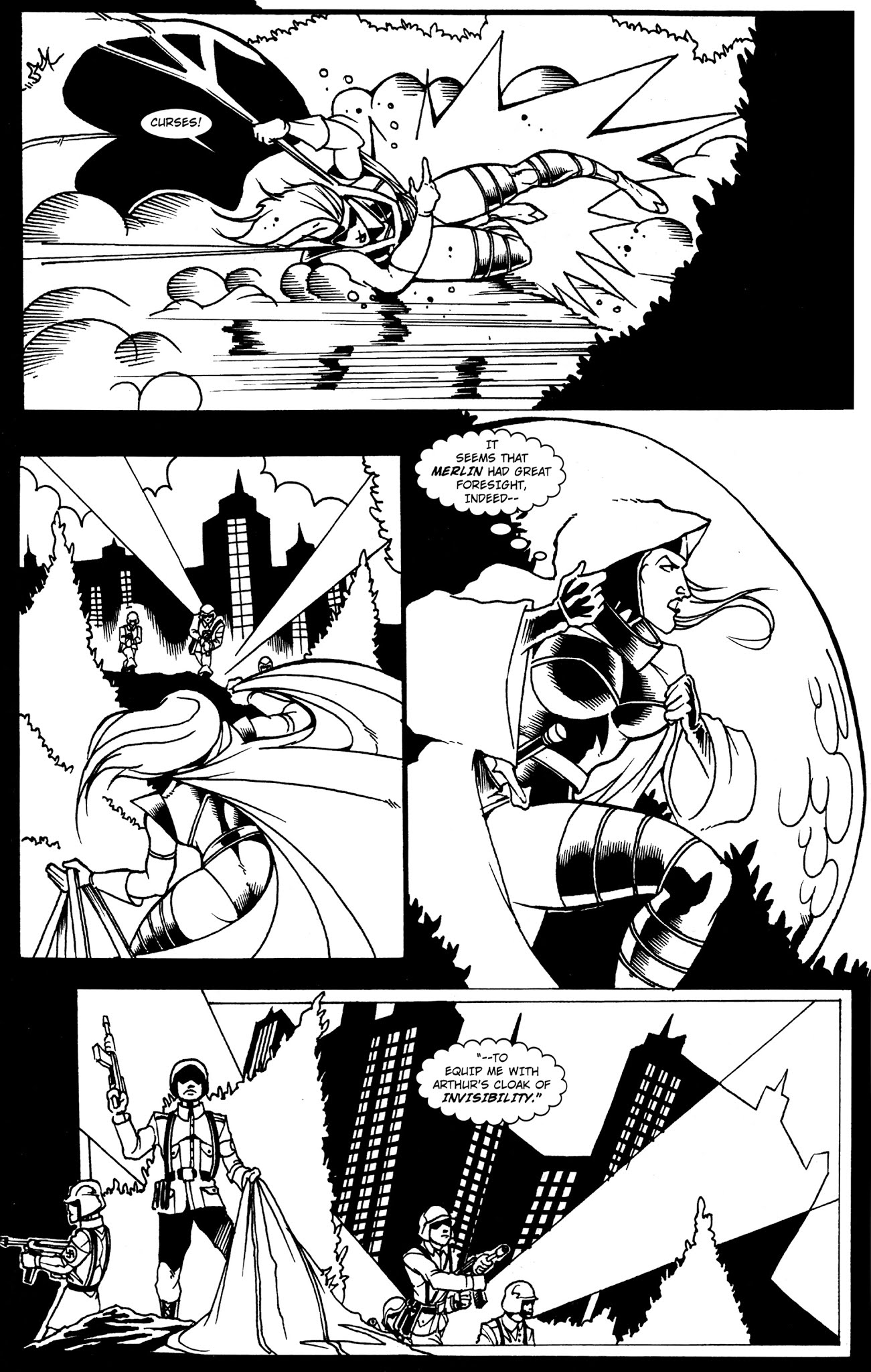 Read online Warrior Nun Brigantia comic -  Issue #3 - 5