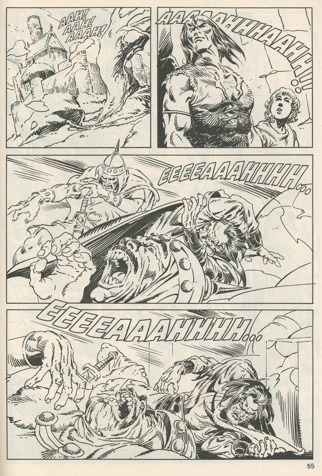 Read online The Savage Sword Of Conan comic -  Issue #114 - 55