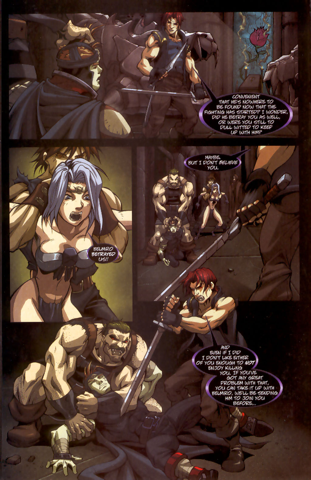 Read online Banished Knights comic -  Issue #3 - 20