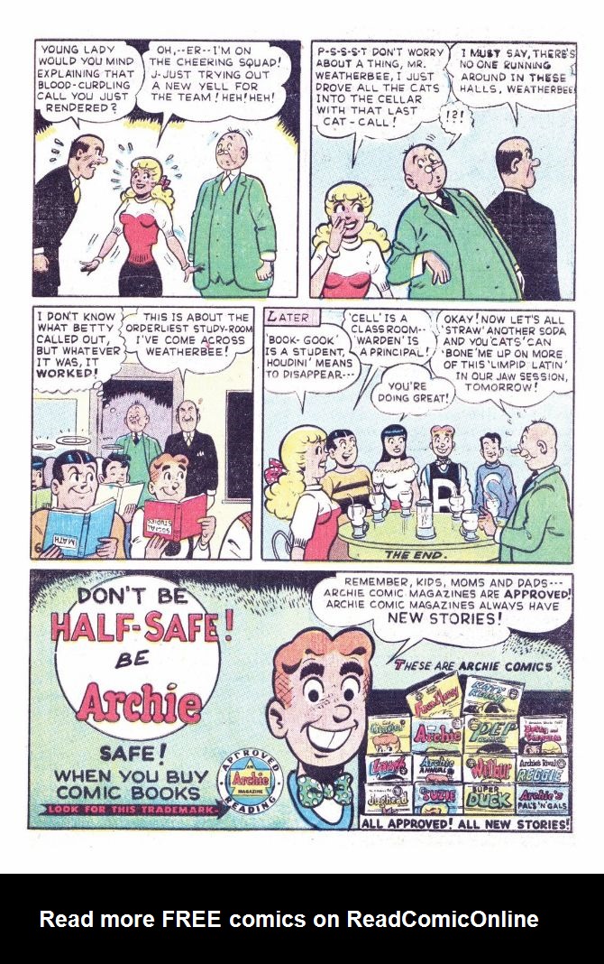 Read online Archie Comics comic -  Issue #059 - 36