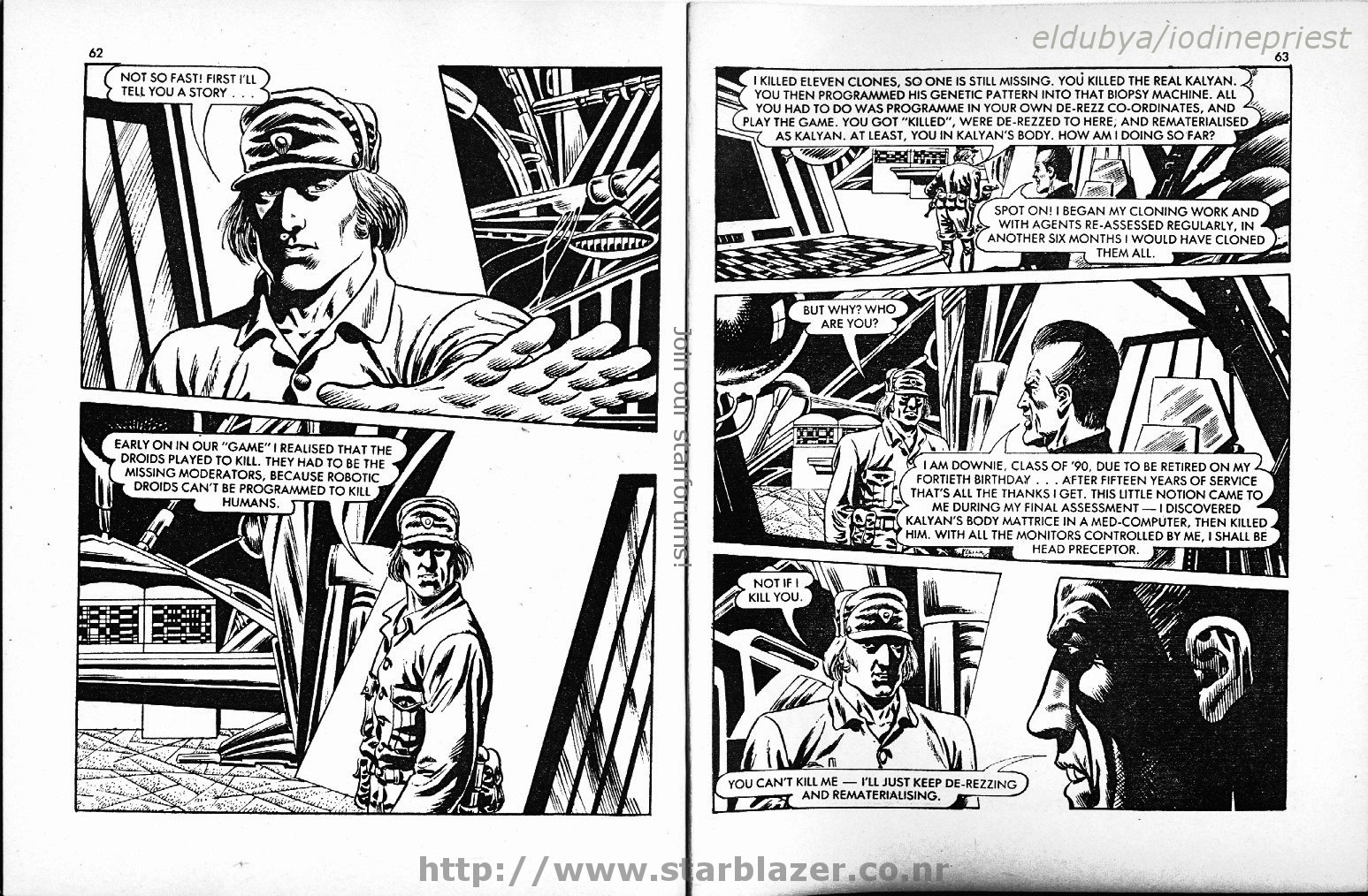 Read online Starblazer comic -  Issue #163 - 33