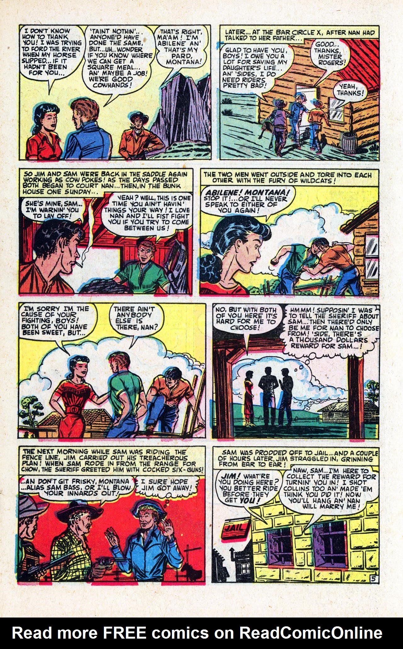 Read online Two Gun Western (1950) comic -  Issue #6 - 15