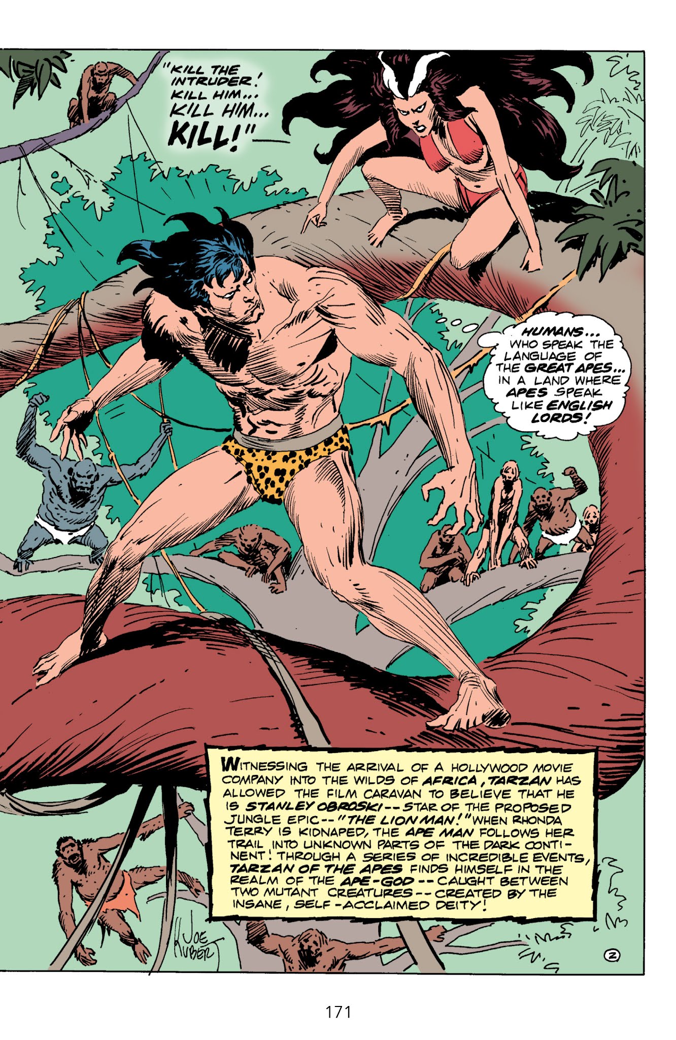 Read online Edgar Rice Burroughs' Tarzan The Joe Kubert Years comic -  Issue # TPB 3 (Part 2) - 62