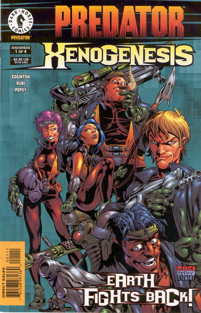 Read online Predator: Xenogenesis comic -  Issue #1 - 1