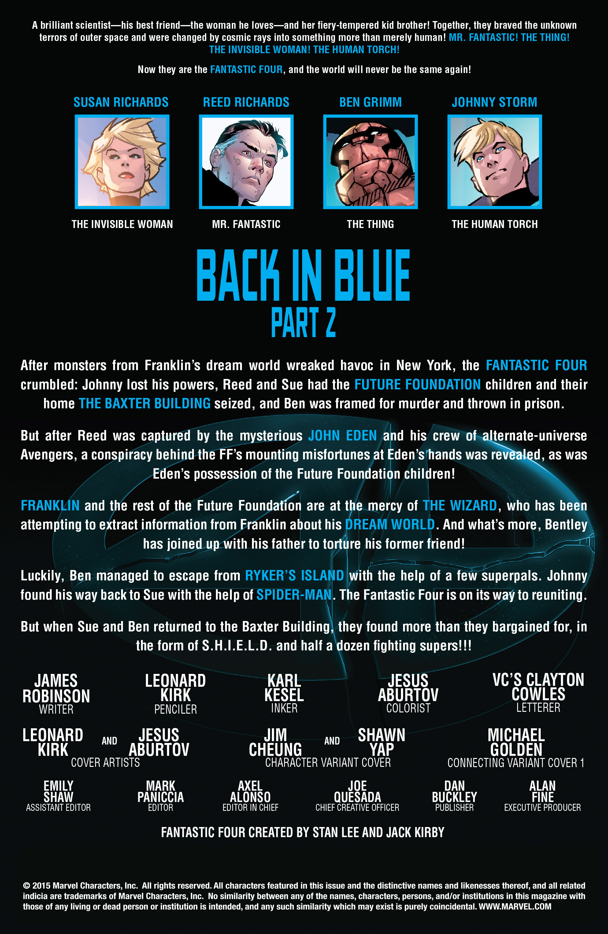 Read online Fantastic Four (1961) comic -  Issue #642 - 2