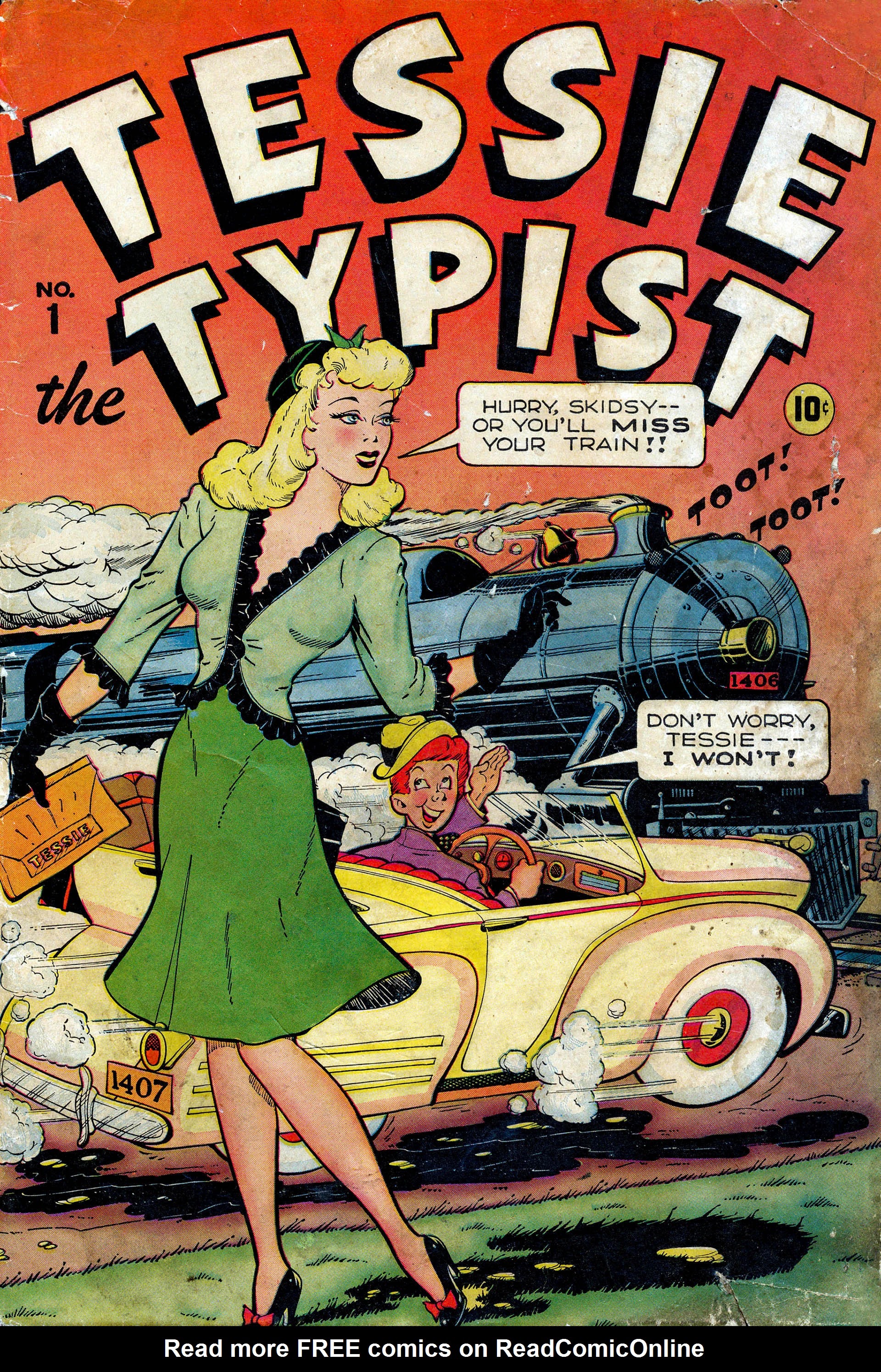 Read online Tessie the Typist comic -  Issue #1 - 1