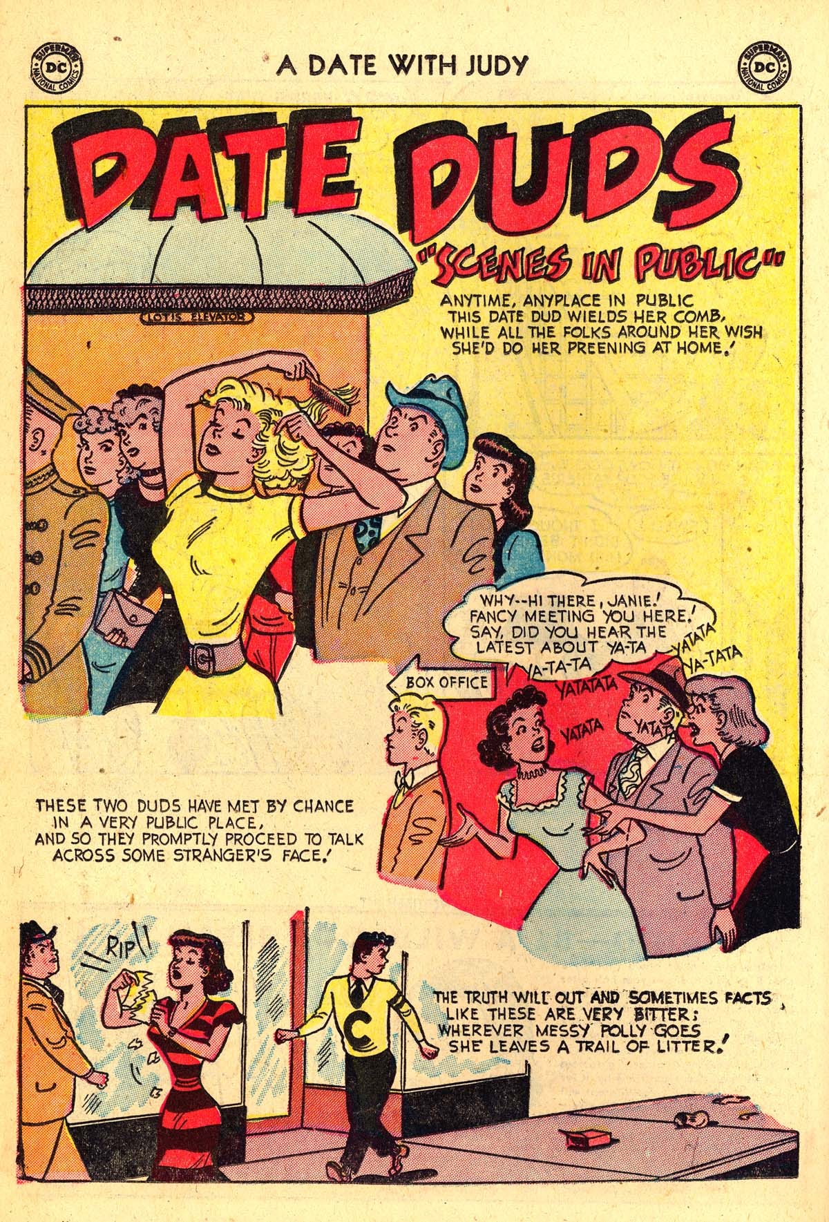 Read online A Date with Judy comic -  Issue #34 - 22