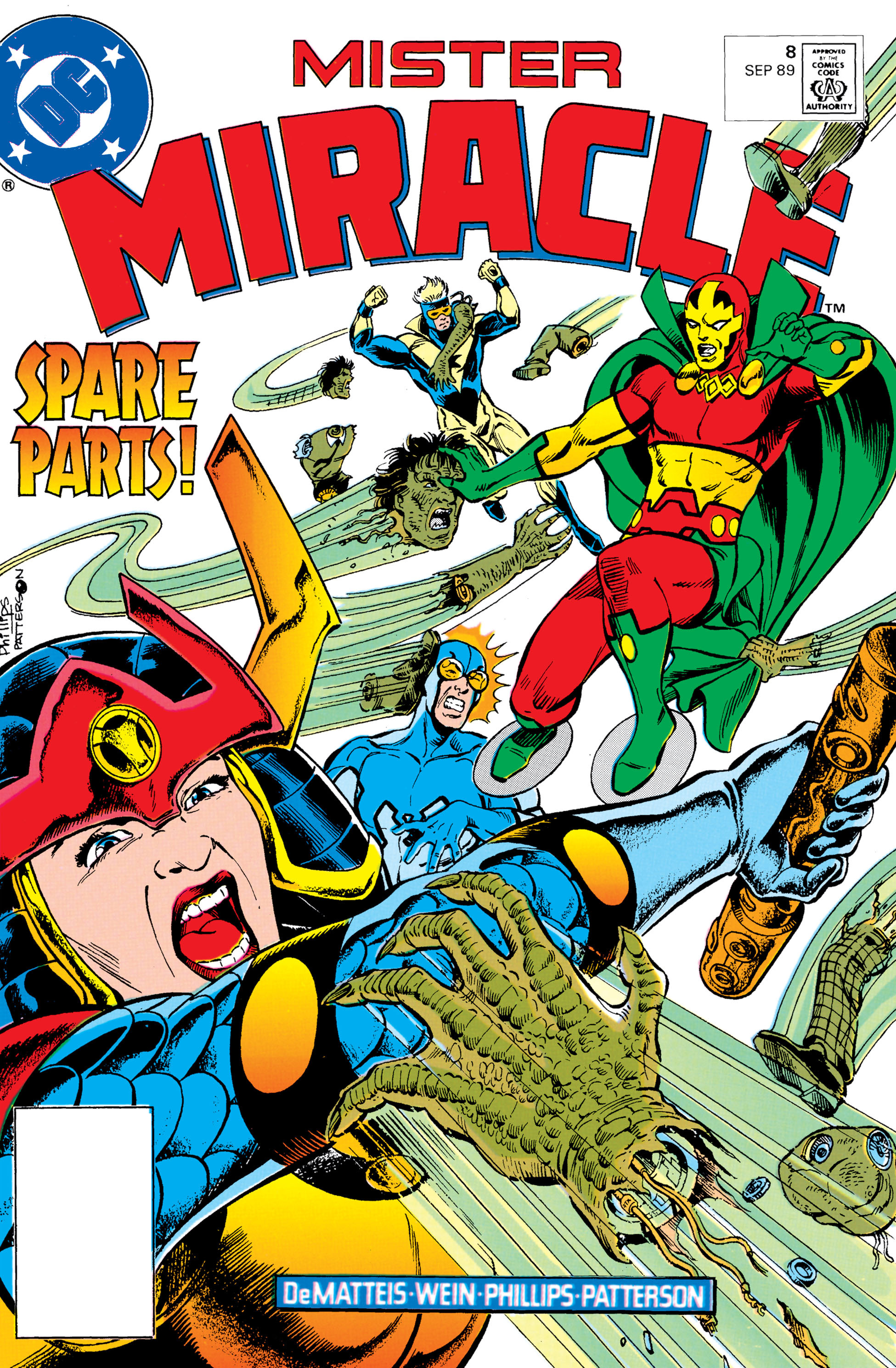 Read online Mister Miracle (1989) comic -  Issue #8 - 1
