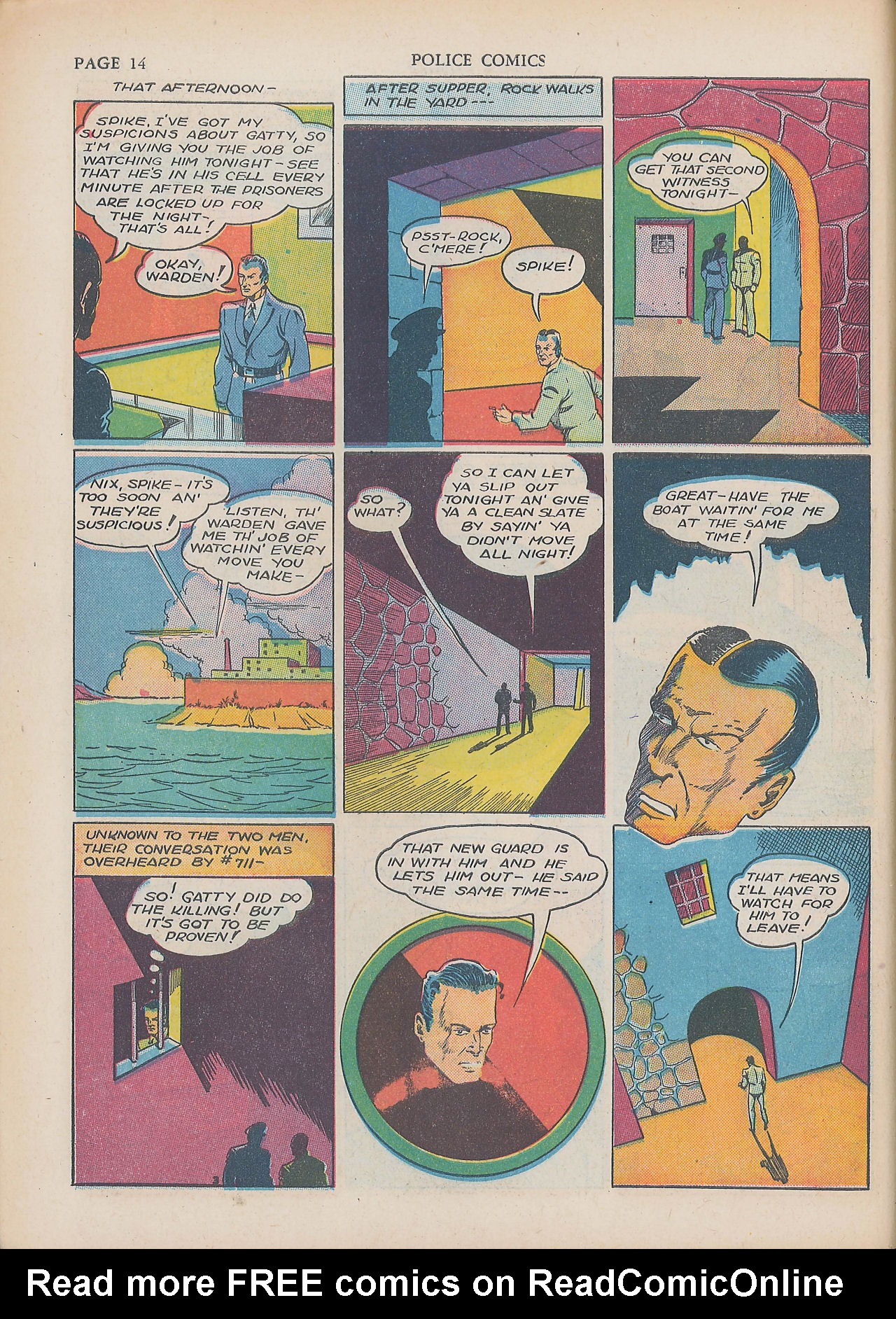 Read online Police Comics comic -  Issue #3 - 17