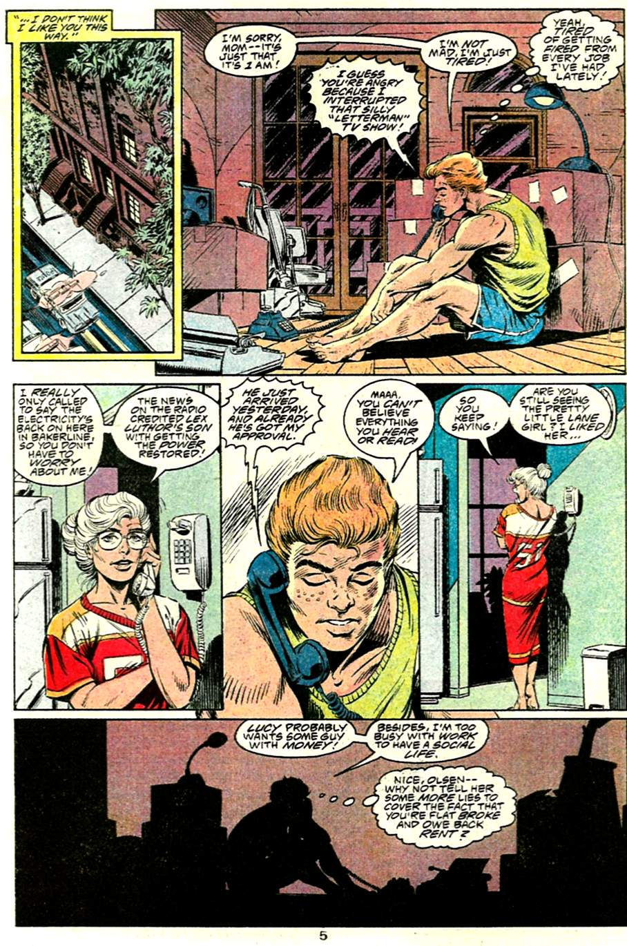 Read online Adventures of Superman (1987) comic -  Issue #485 - 6