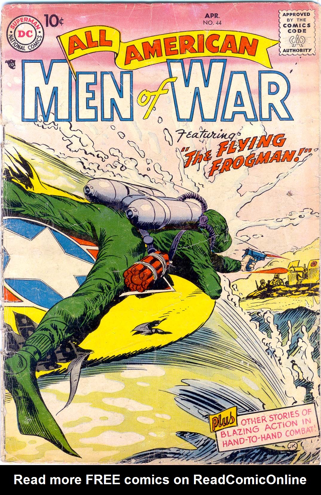 Read online All-American Men of War comic -  Issue #44 - 1