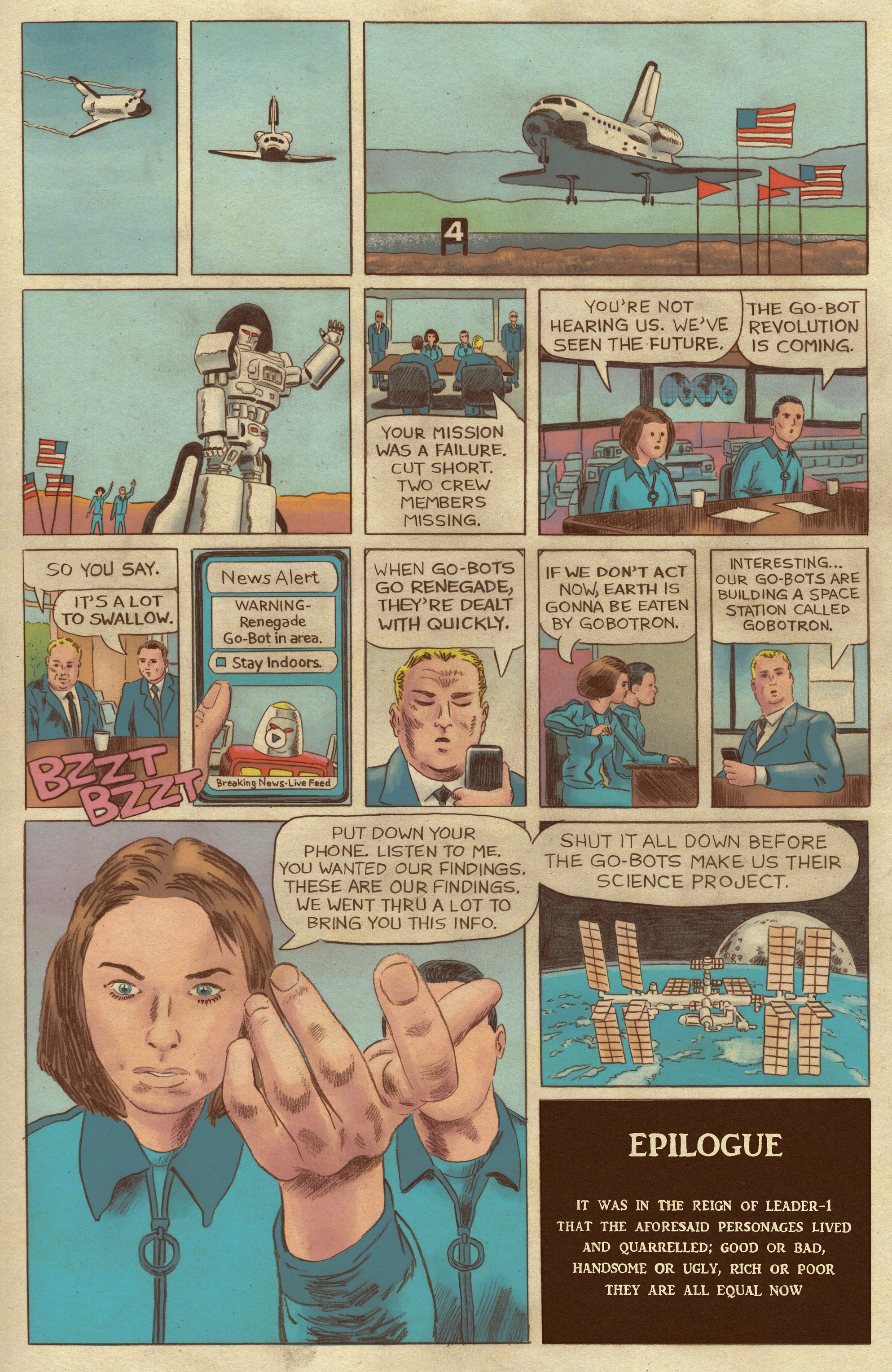 Read online Go-Bots comic -  Issue #5 - 22