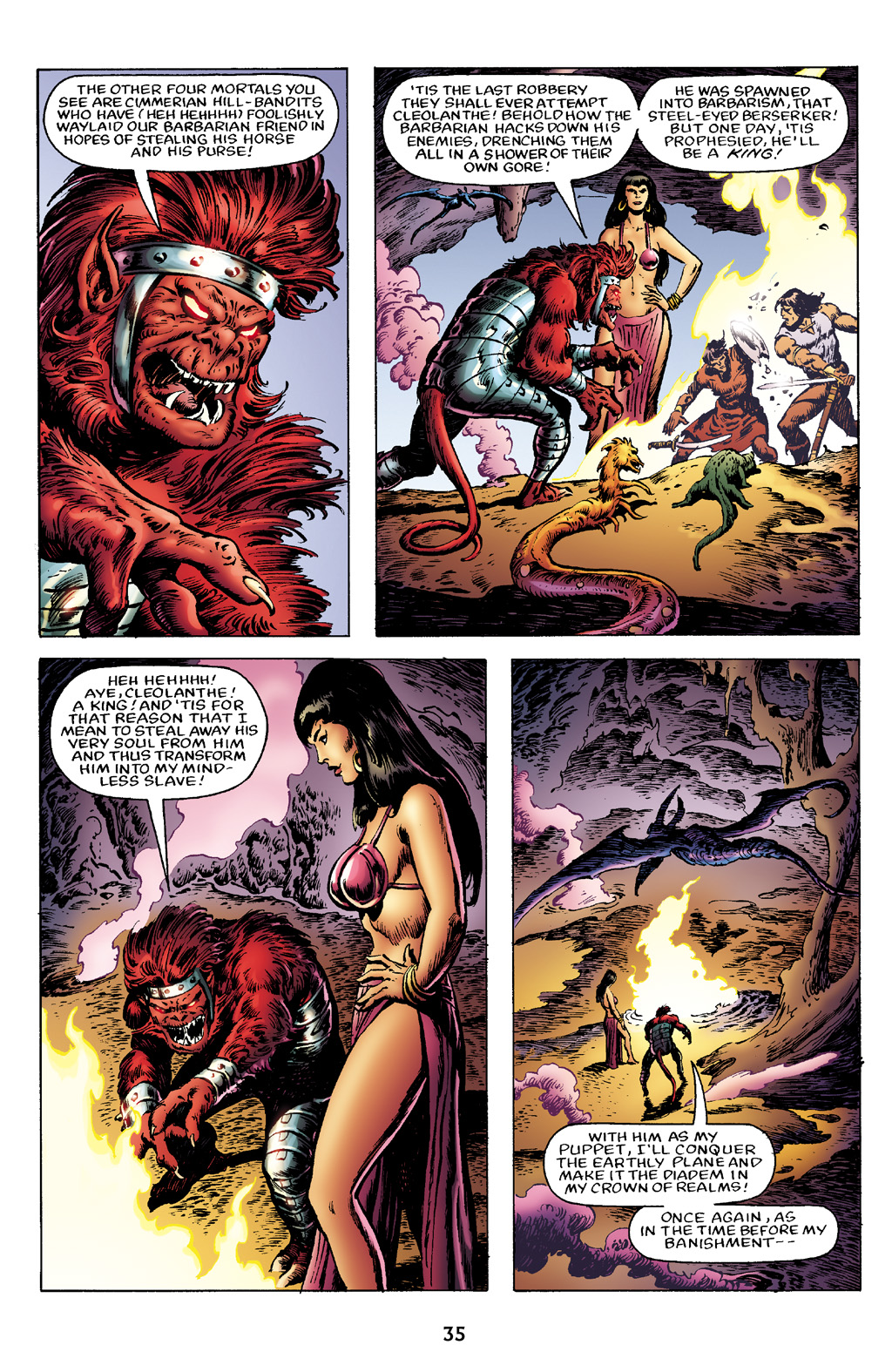 Read online The Chronicles of Conan comic -  Issue # TPB 20 (Part 1) - 36