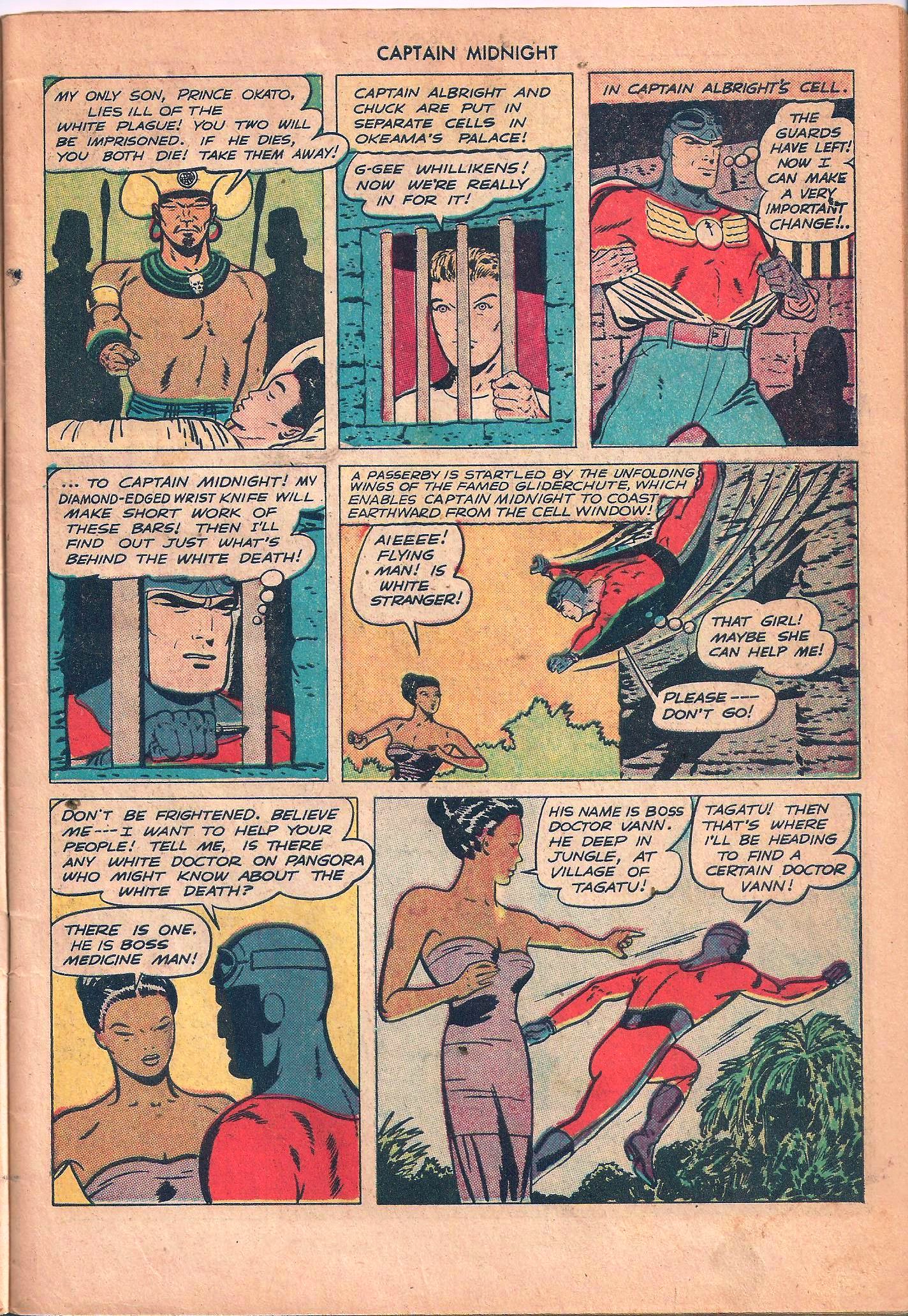 Read online Captain Midnight (1942) comic -  Issue #53 - 7