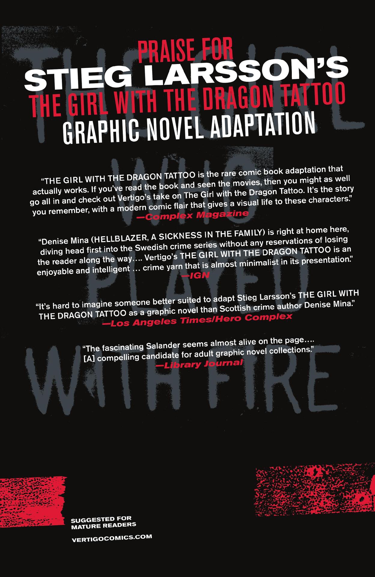 Read online The Girl Who Played With Fire comic -  Issue # TPB - 270