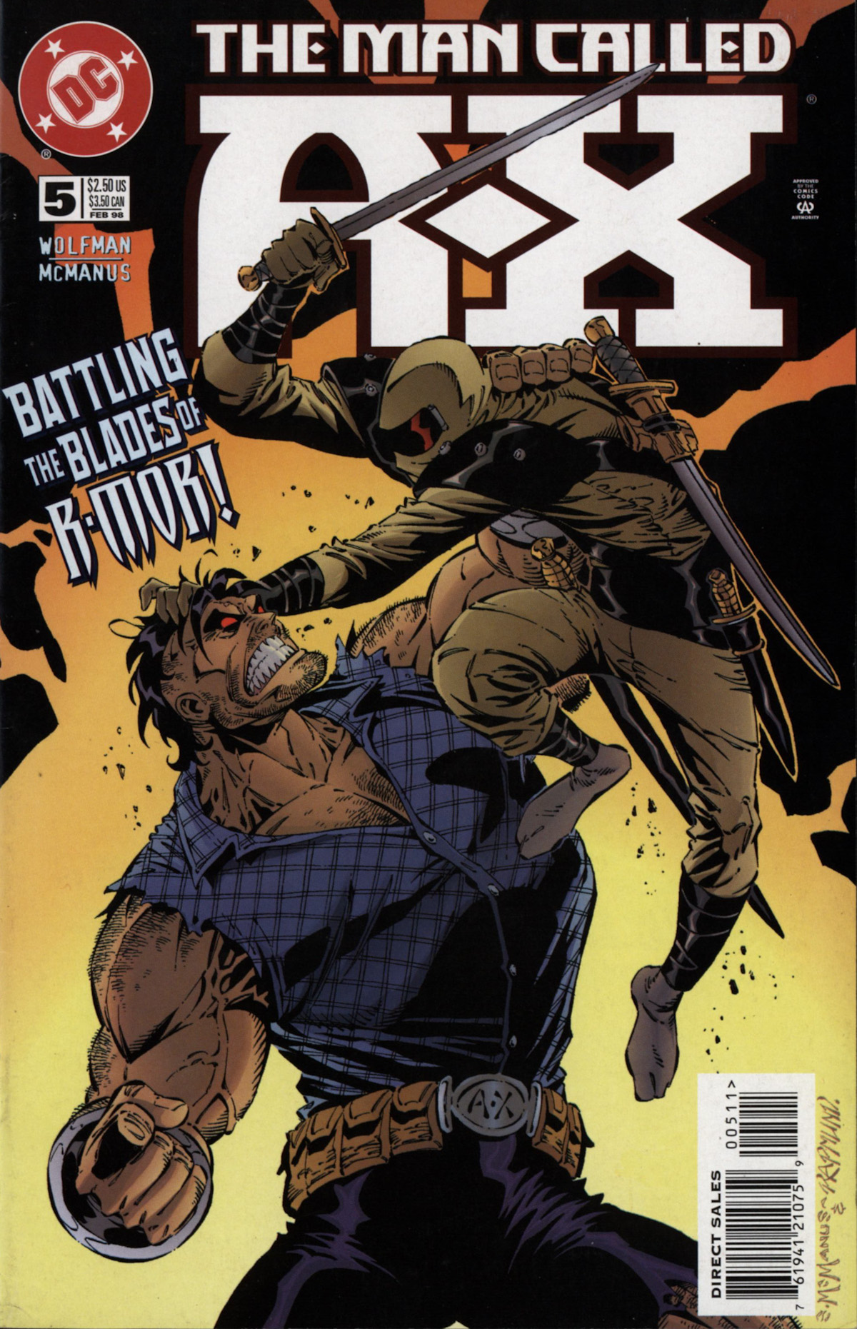 Read online The Man Called A-X comic -  Issue #5 - 1
