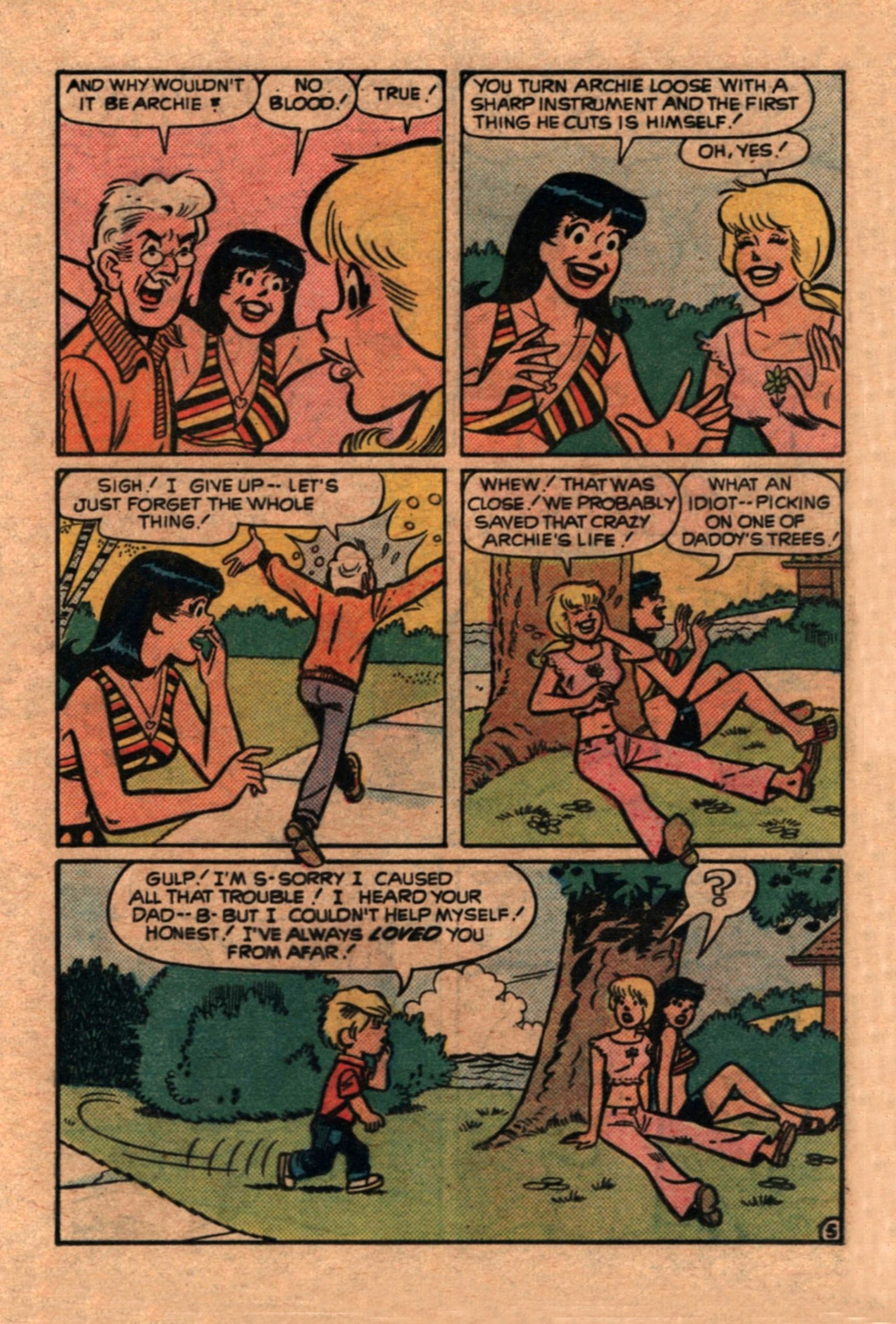 Read online Betty and Veronica Digest Magazine comic -  Issue #1 - 21