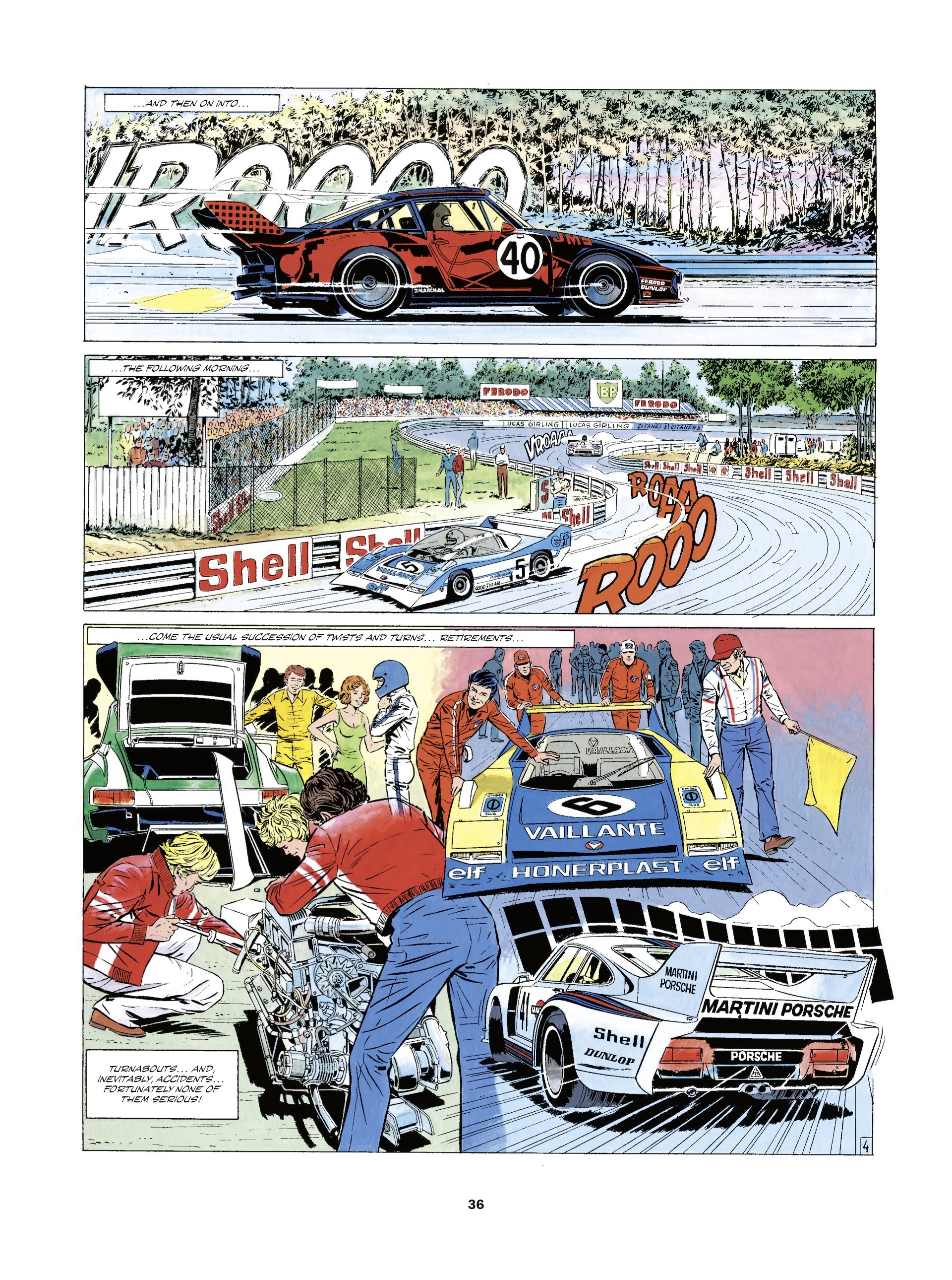 Read online Michel Vaillant Short Story Classics comic -  Issue # Full - 36