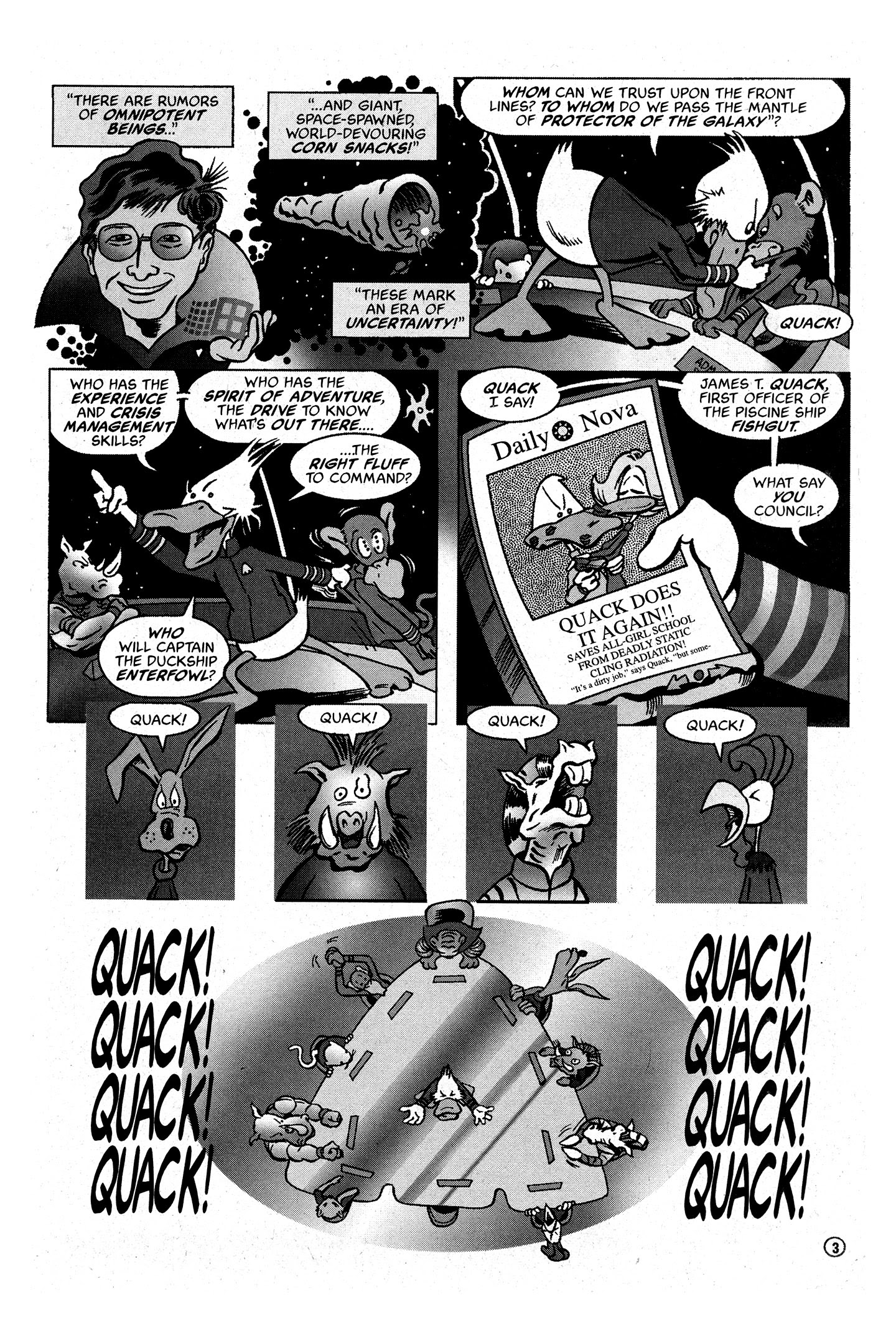 Read online Star Quack comic -  Issue # Full - 5