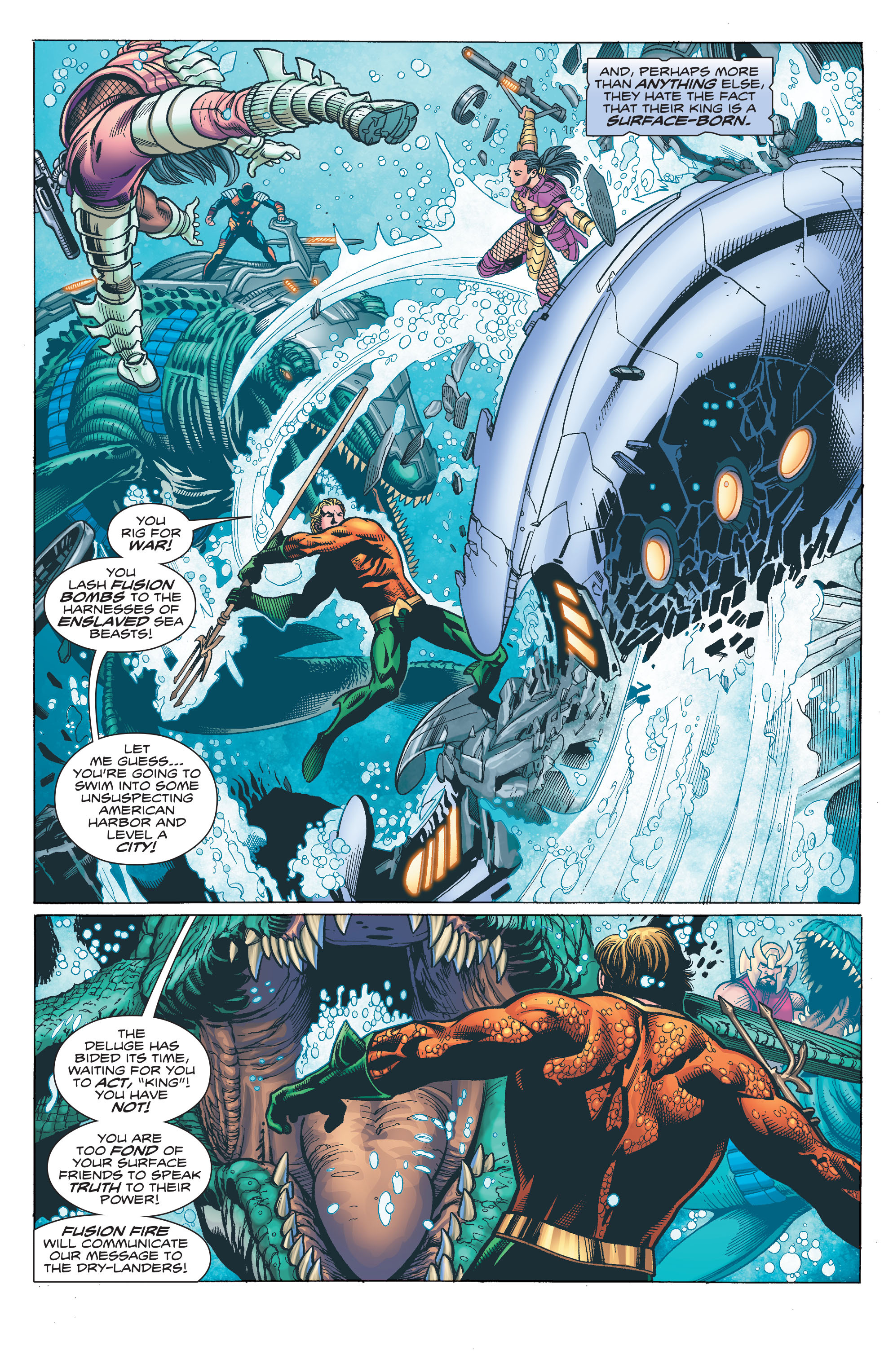 Read online Aquaman: Rebirth comic -  Issue #Aquaman: Rebirth Full - 9