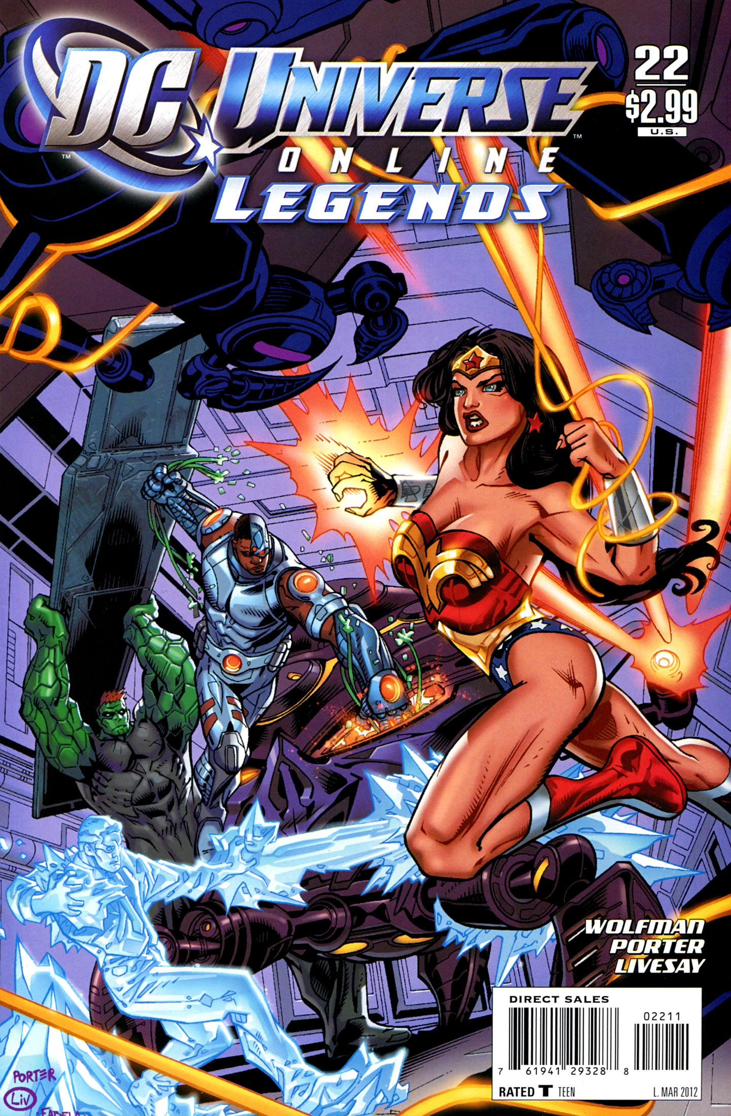 Read online DC Universe Online: Legends comic -  Issue #22 - 1
