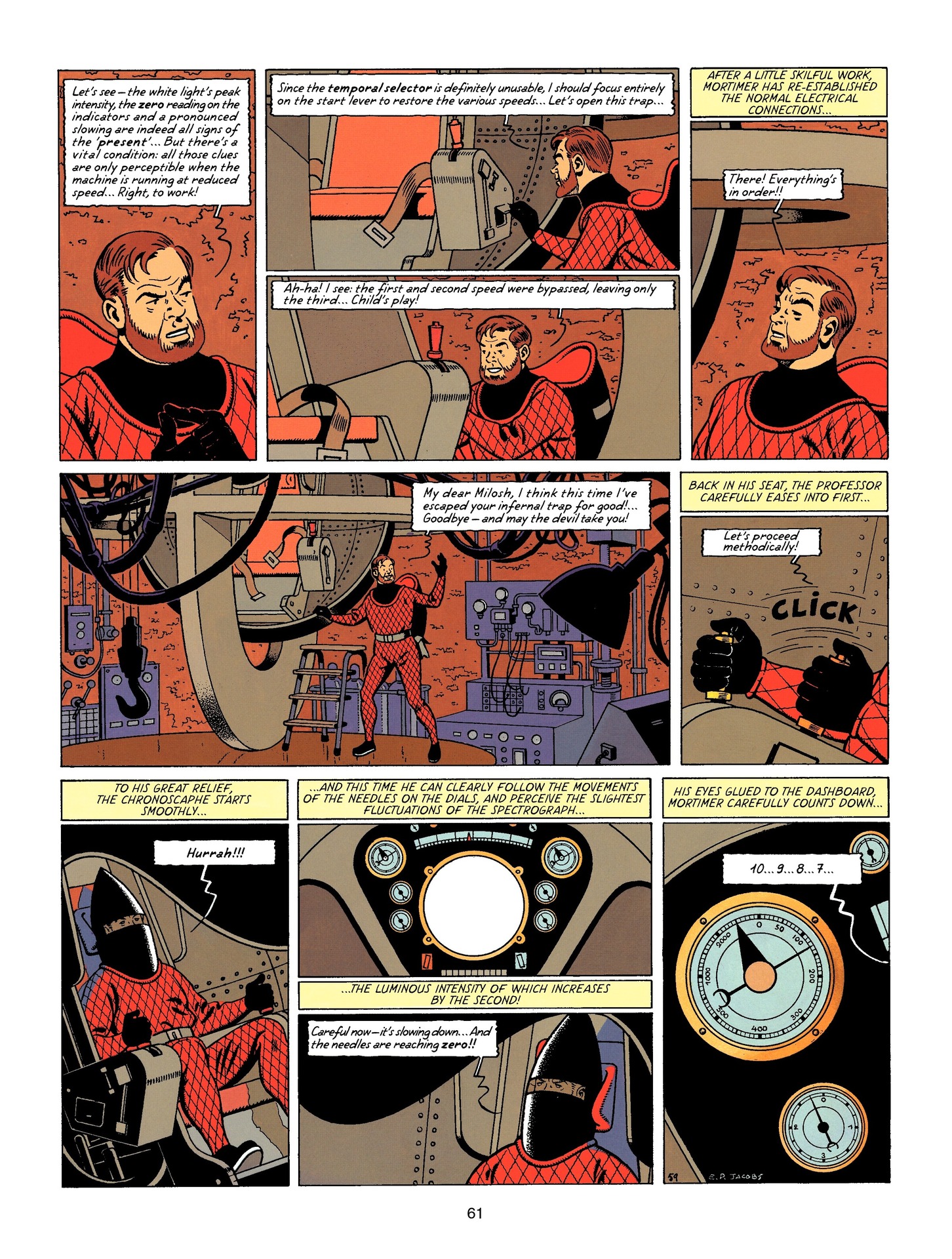 Read online Blake & Mortimer comic -  Issue #19 - 61