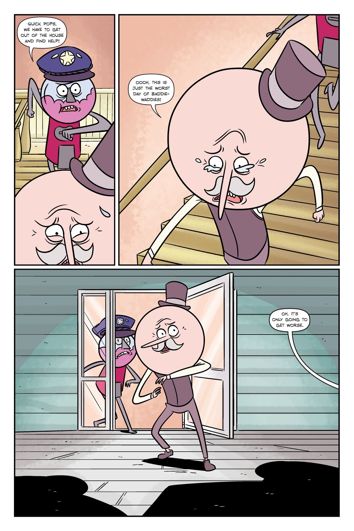 Read online Regular Show: Noir Means Noir, Buddy comic -  Issue # TPB (Part 2) - 11