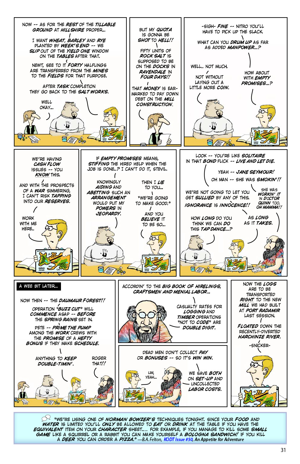 Read online Knights of the Dinner Table comic -  Issue #194 - 33